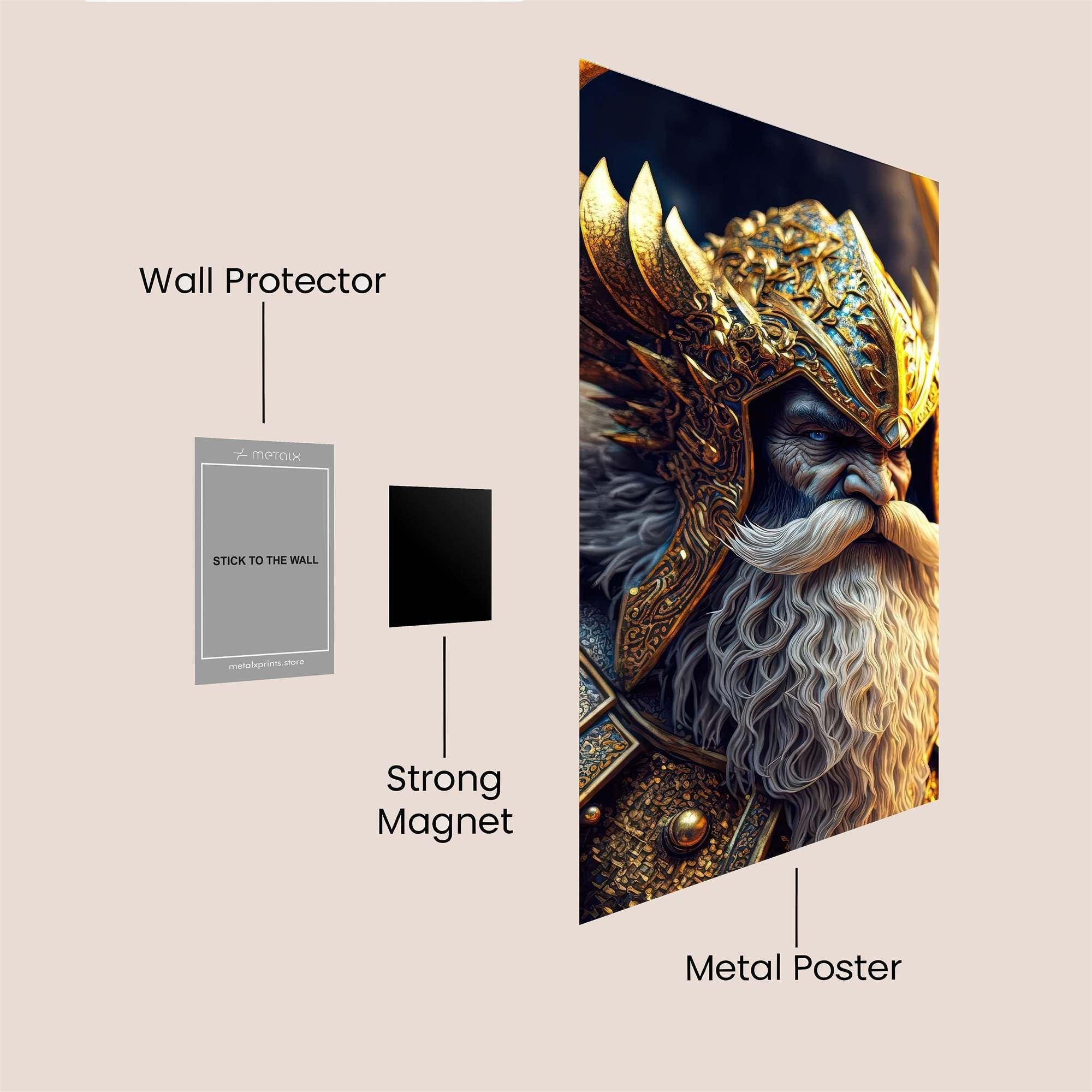 Odin Majestic Safe Wall Magnetic / M