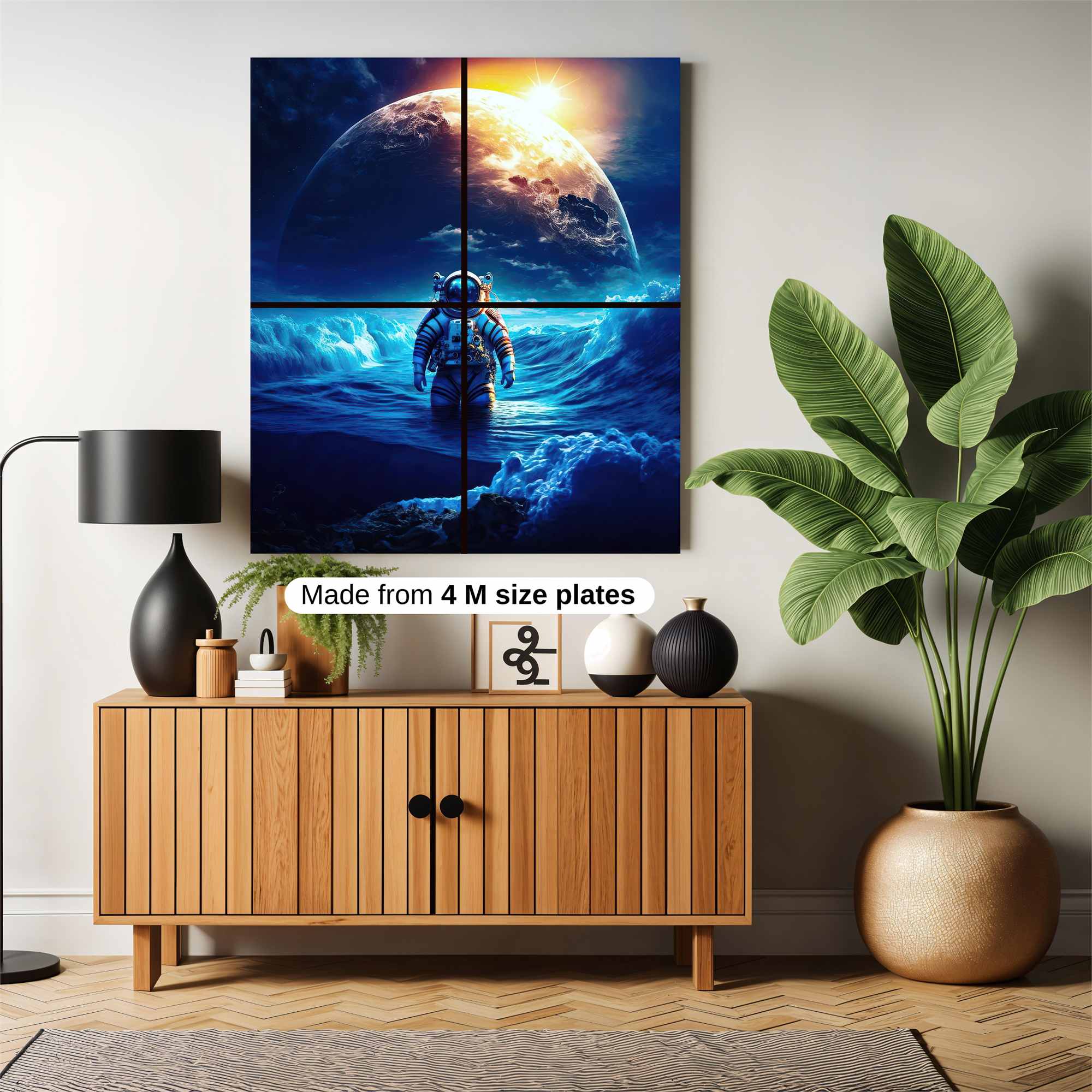 Astronaut Dreaming Safe Wall Magnetic / M