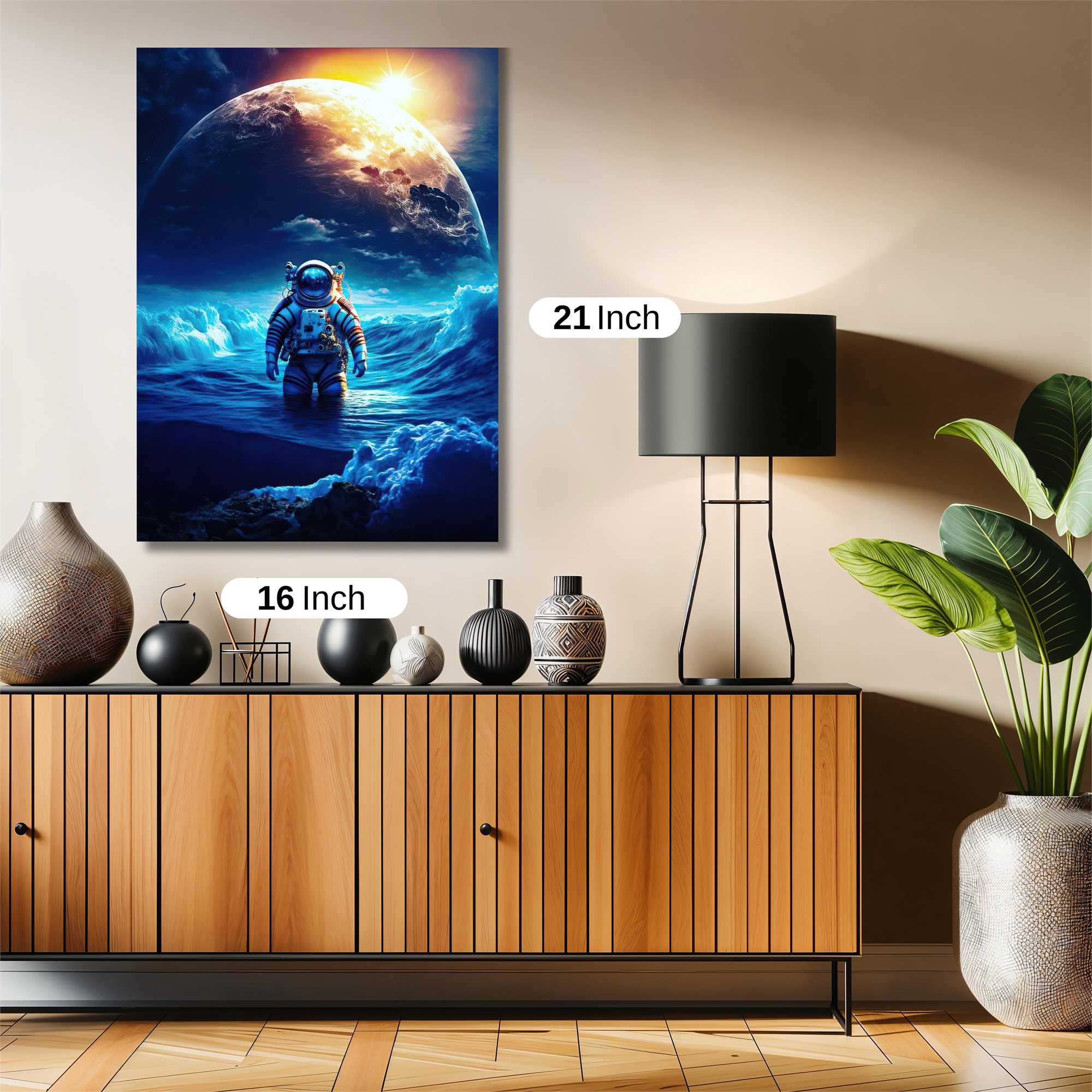 Astronaut Dreaming Safe Wall Magnetic / M