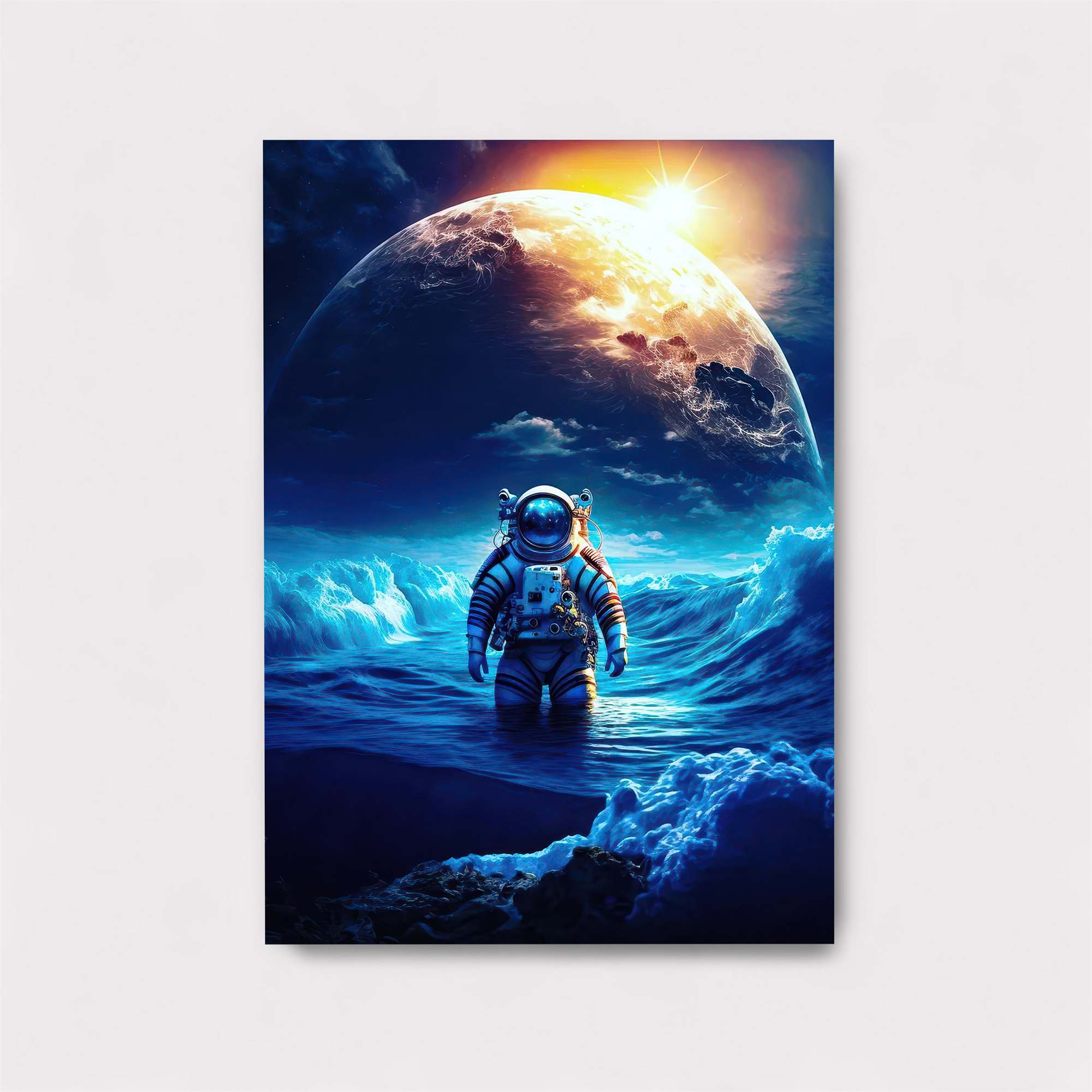 Astronaut Dreaming Safe Wall Magnetic / M