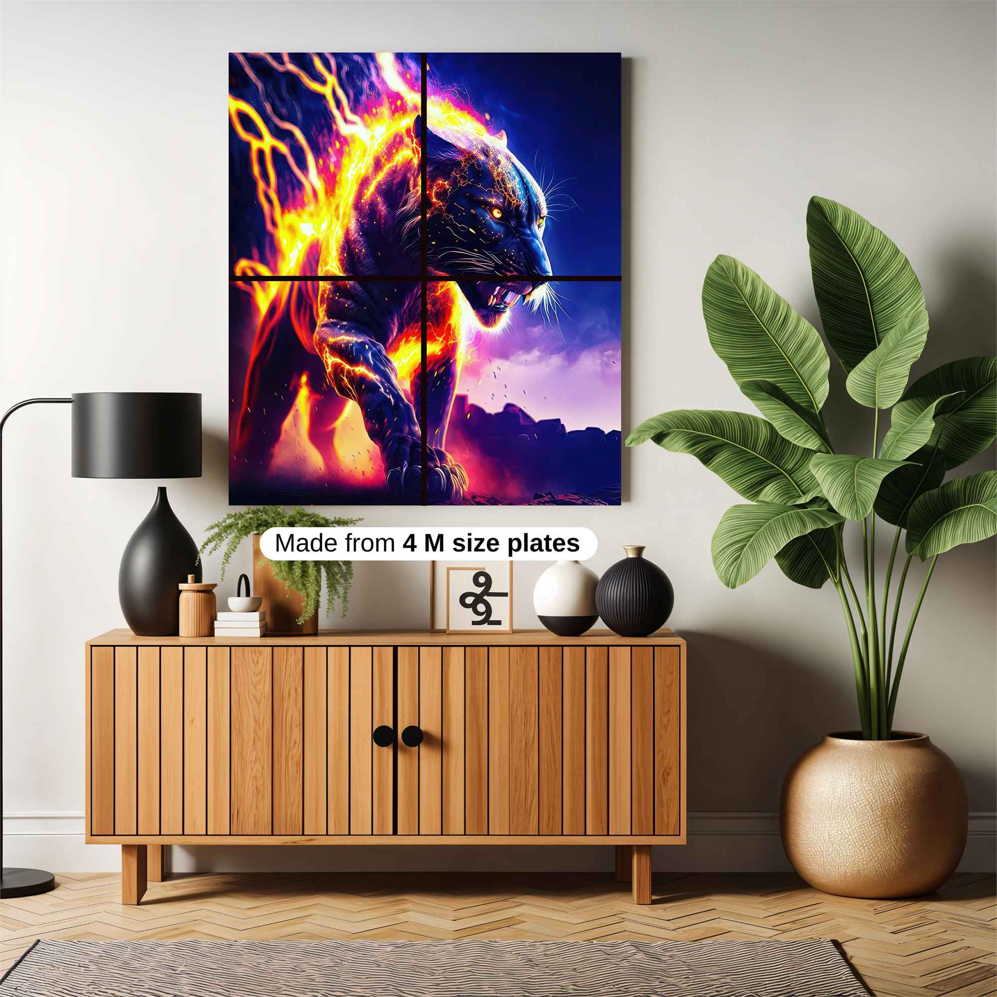 BlazePanther Safe Wall Magnetic / M