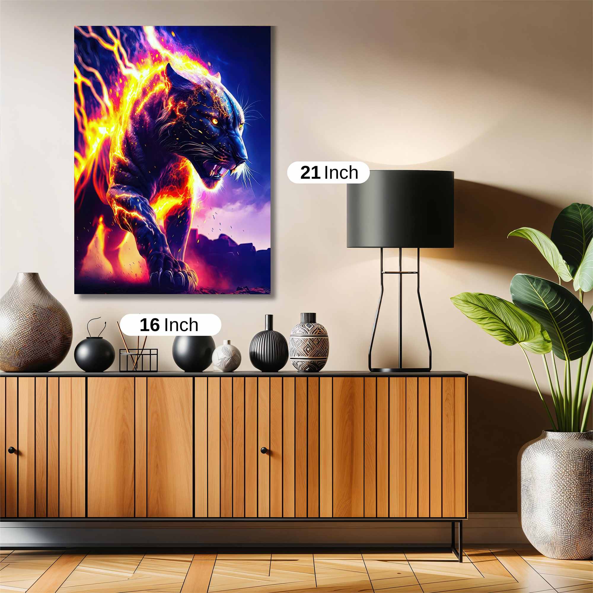 BlazePanther Safe Wall Magnetic / M
