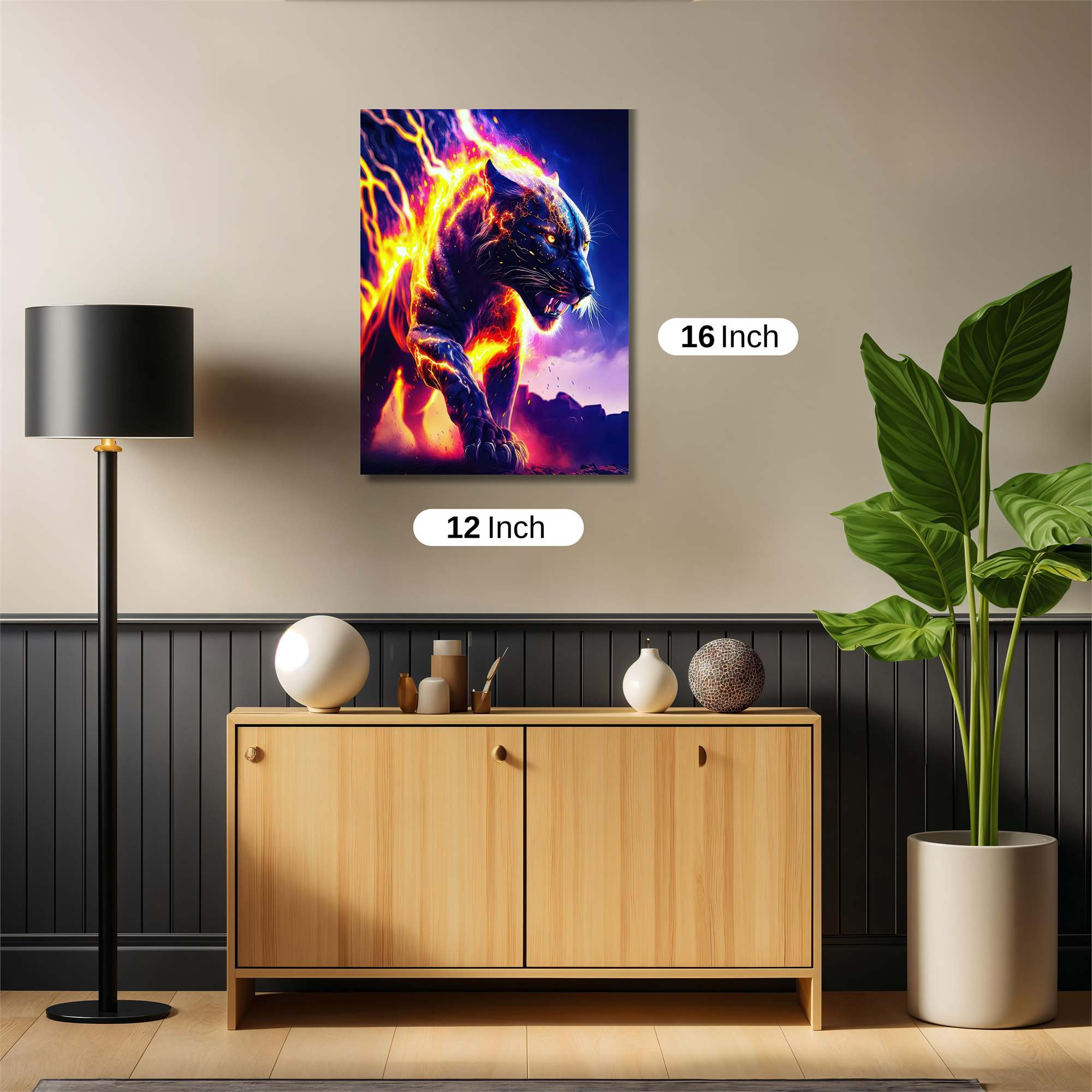 BlazePanther Safe Wall Magnetic / M