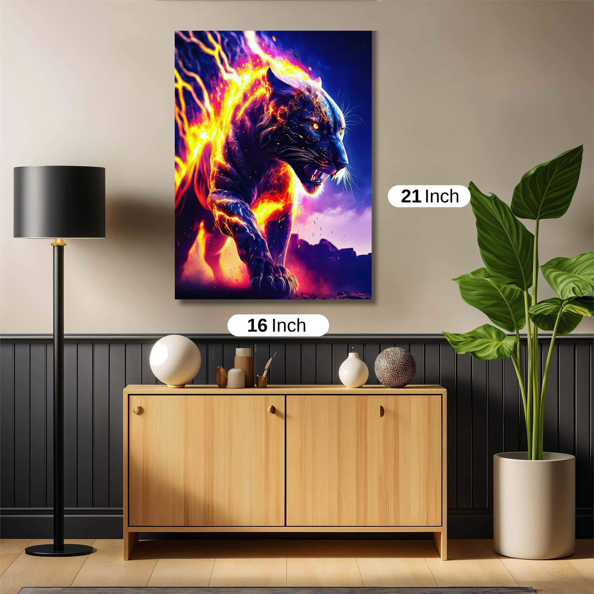 BlazePanther Safe Wall Magnetic / M