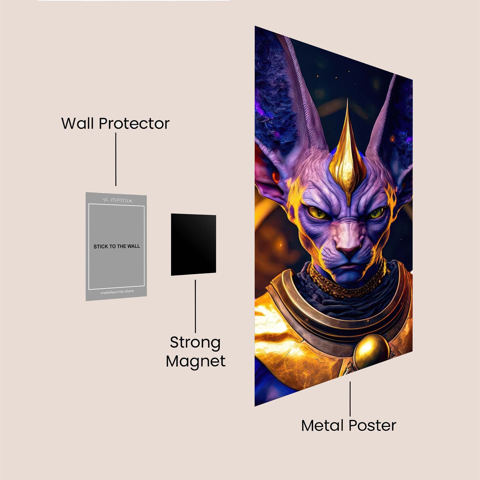 Anubis Majestic Safe Wall Magnetic / M