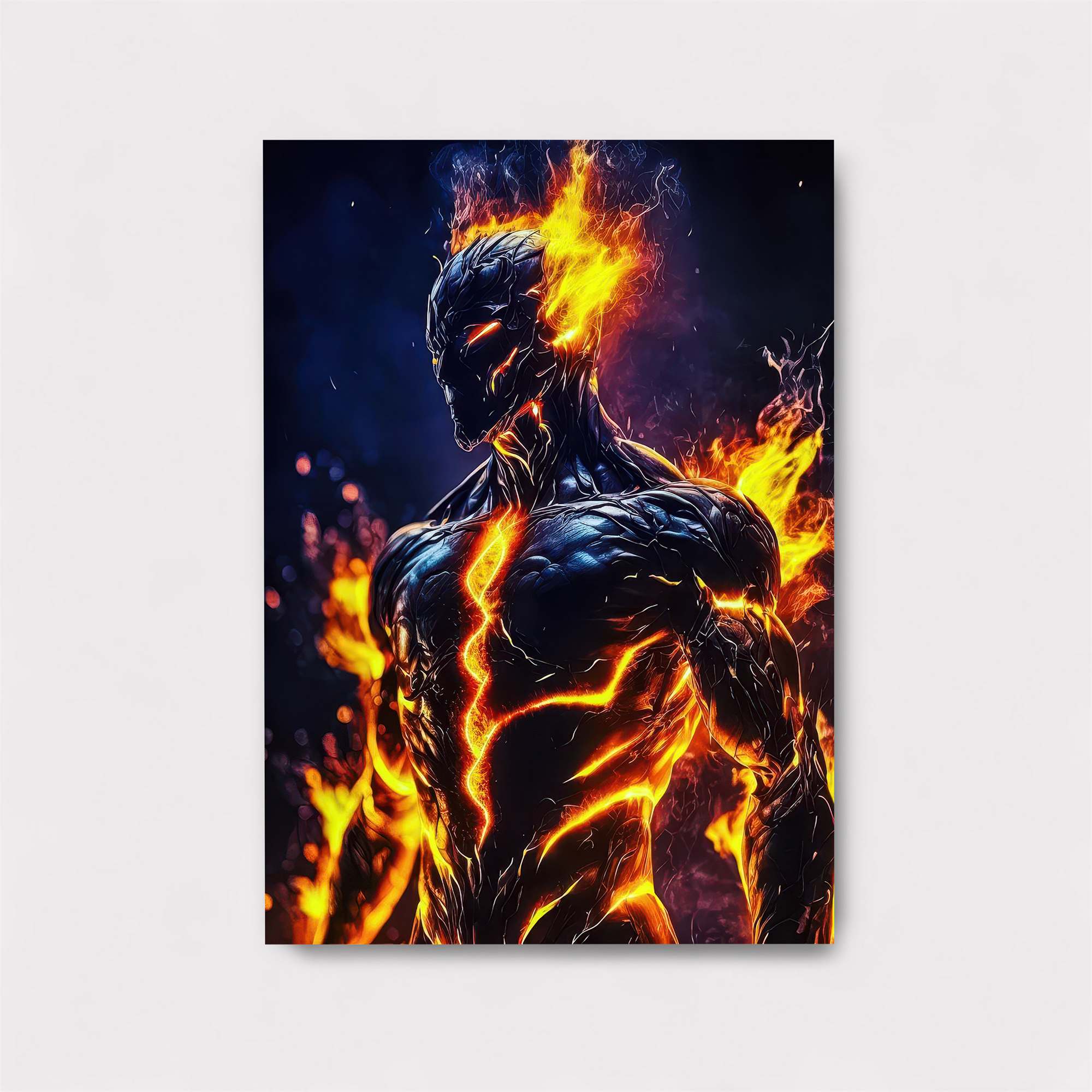 Flame Fury Safe Wall Magnetic / M