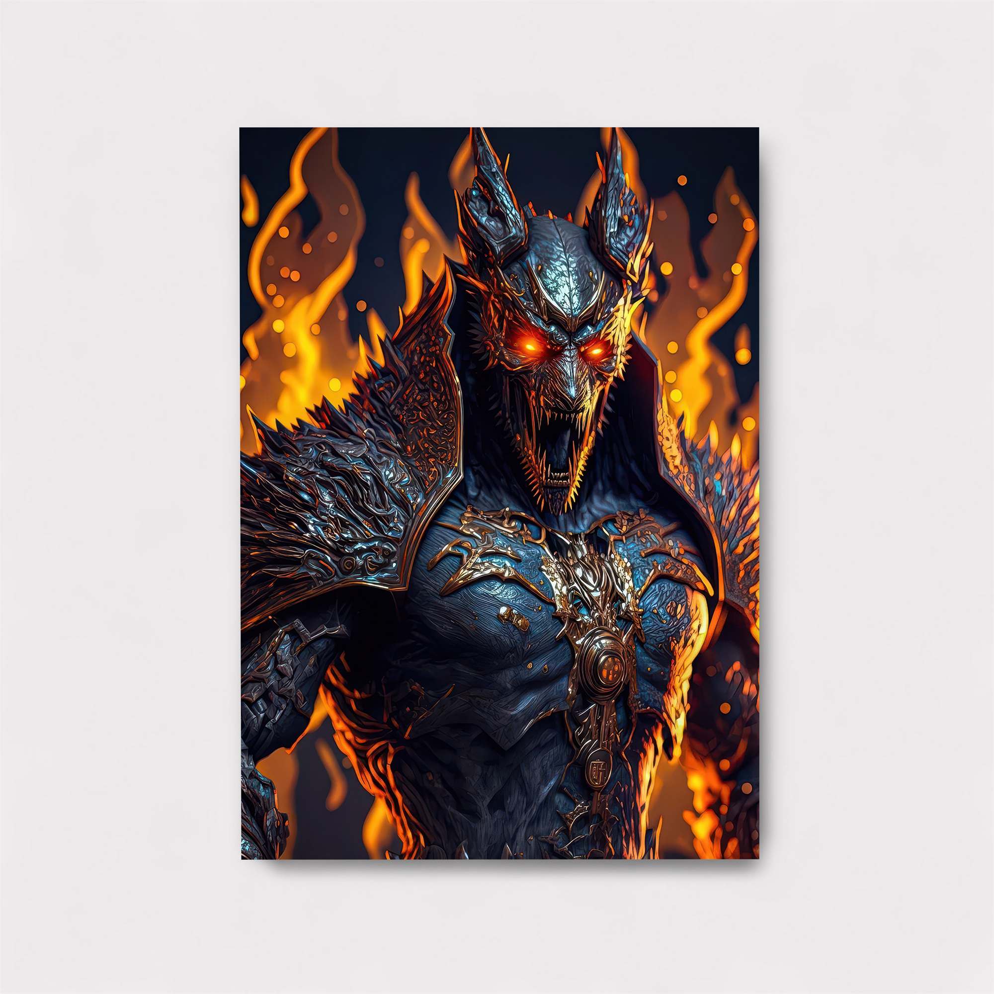 Demon Rage Safe Wall Magnetic / M