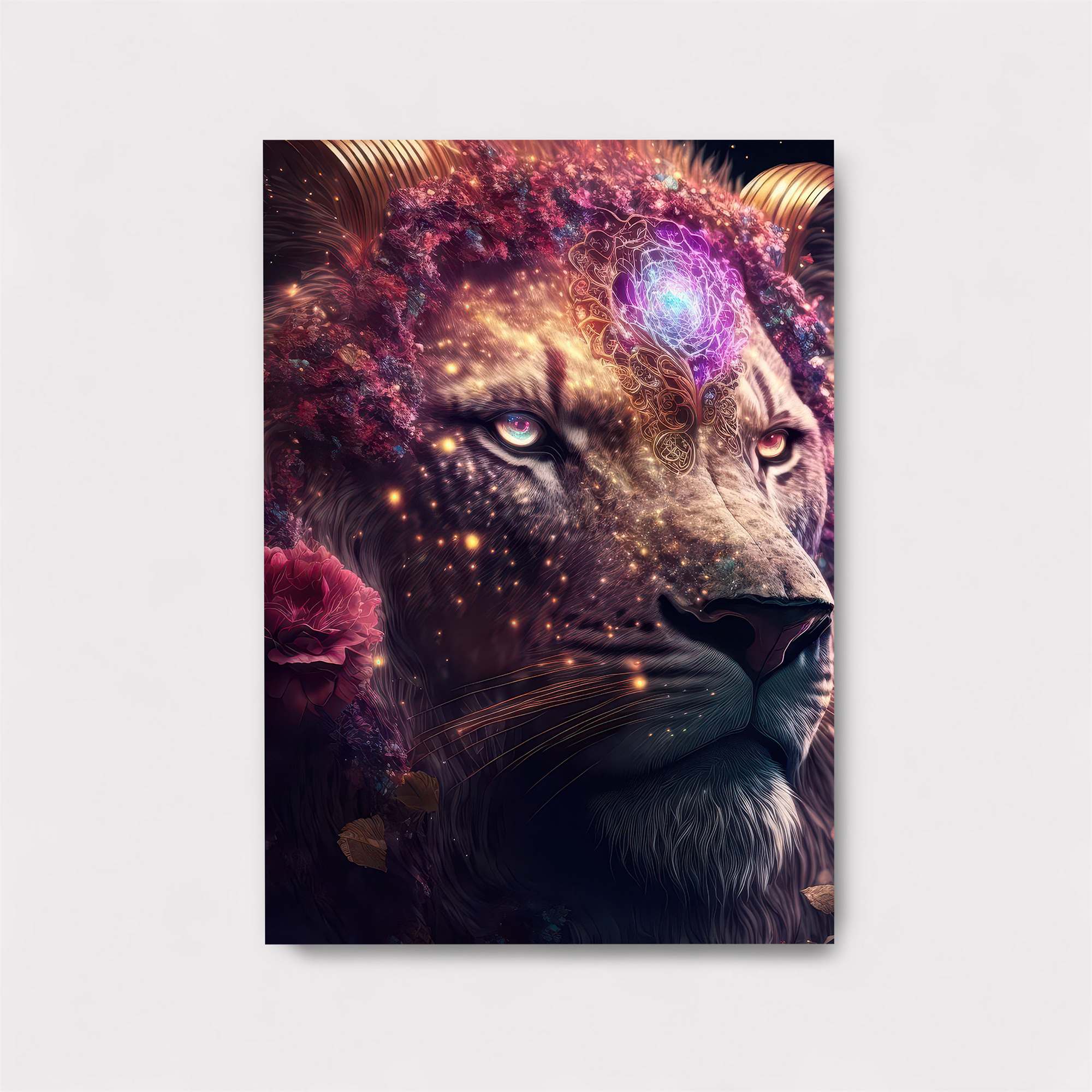 Cosmic Lion Safe Wall Magnetic / M