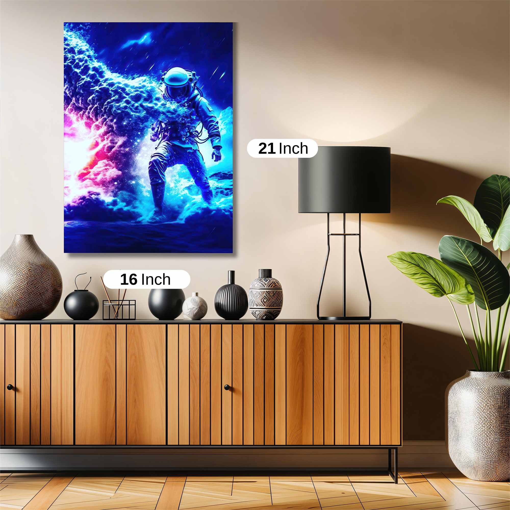 Astronaut Radiance Safe Wall Magnetic / M