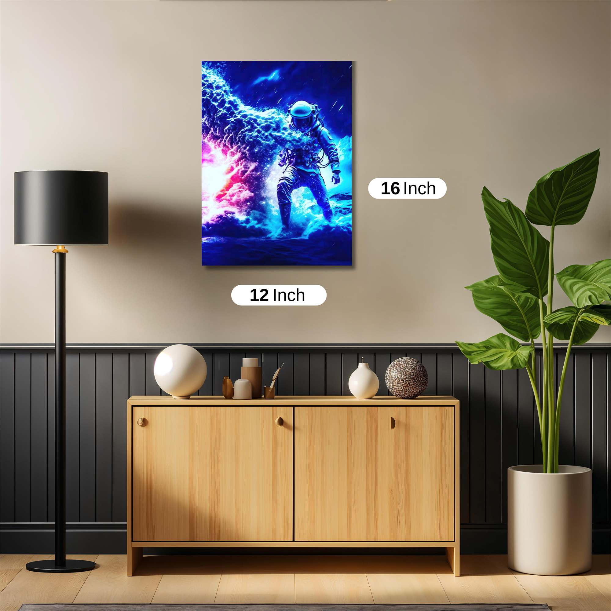 Astronaut Radiance Safe Wall Magnetic / M