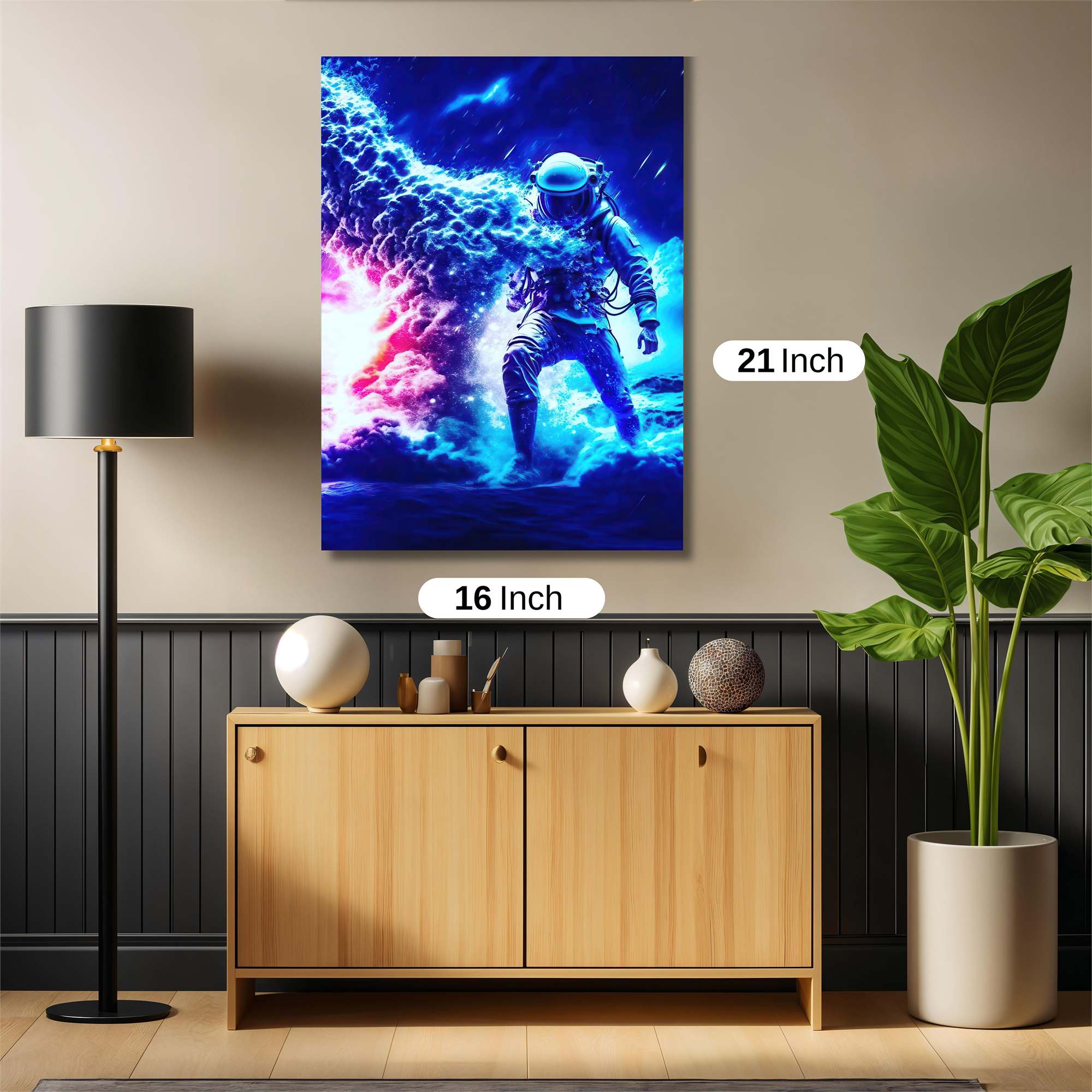 Astronaut Radiance Safe Wall Magnetic / M