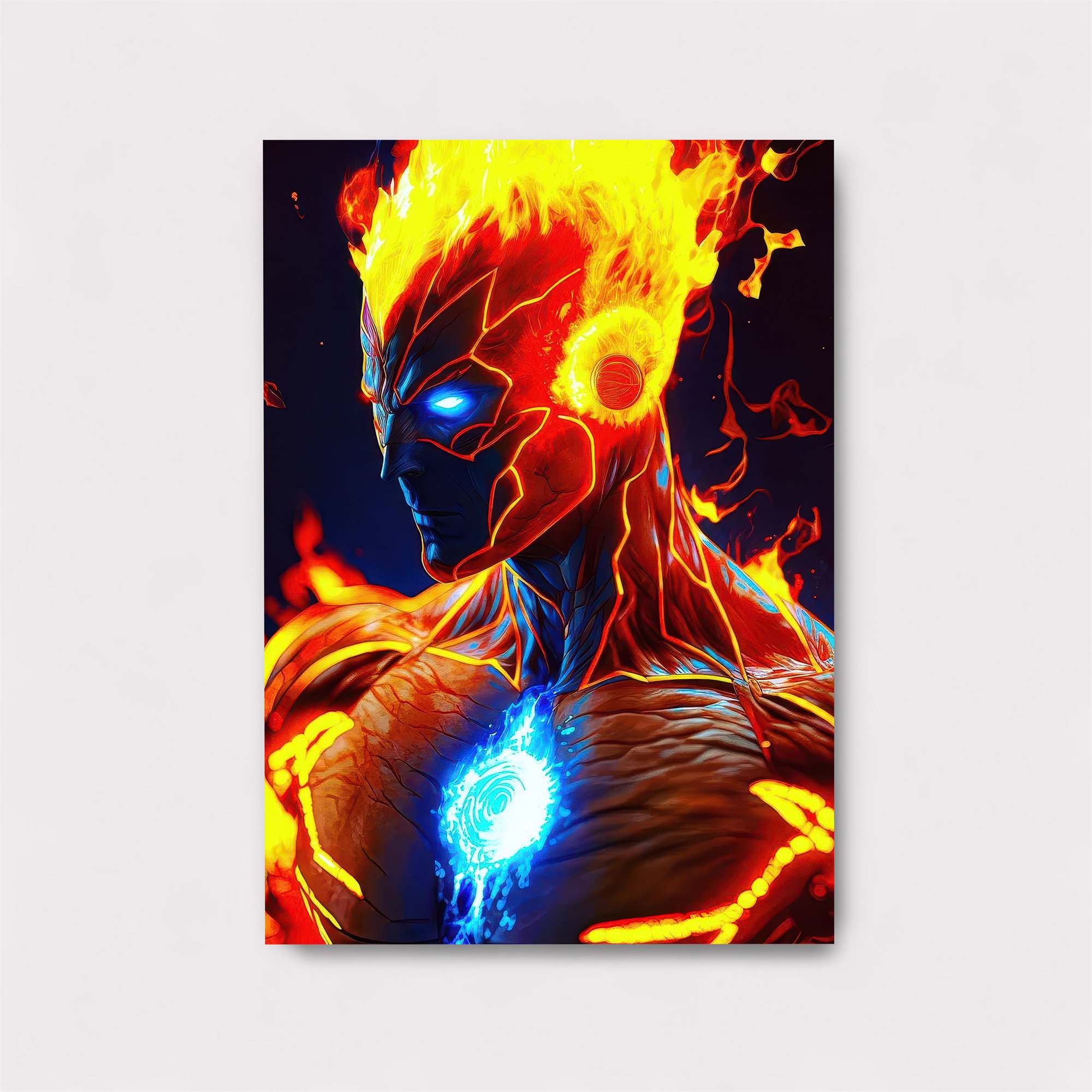 Flame Fury Safe Wall Magnetic / M