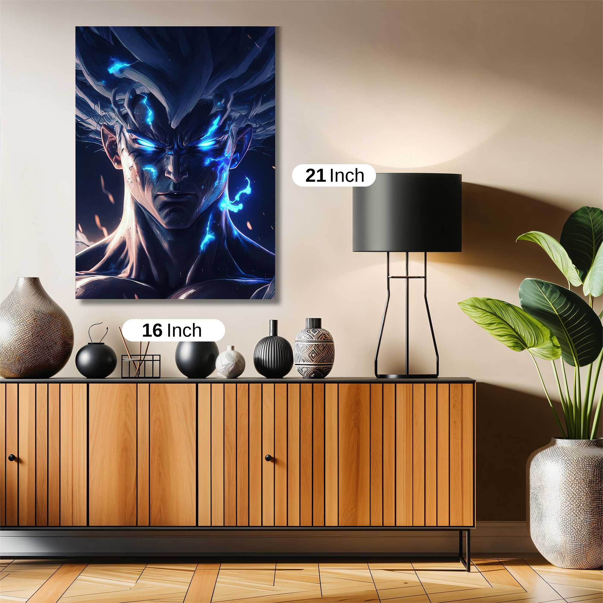 Goku Enraged Safe Wall Magnetic / M