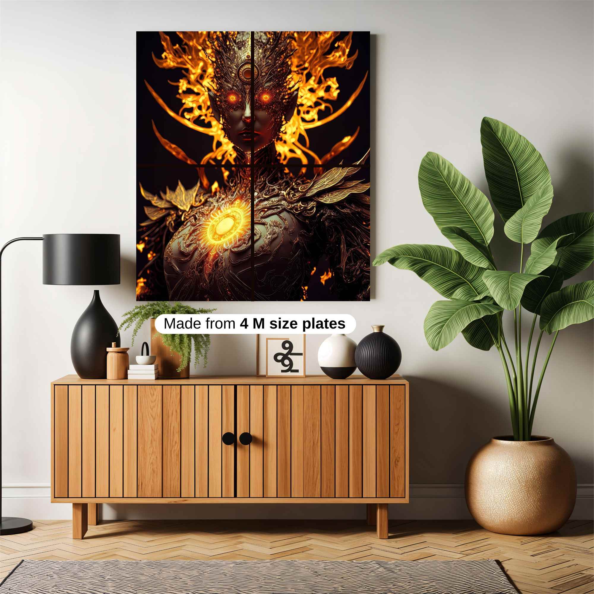 Infernal Majesty Safe Wall Magnetic / M
