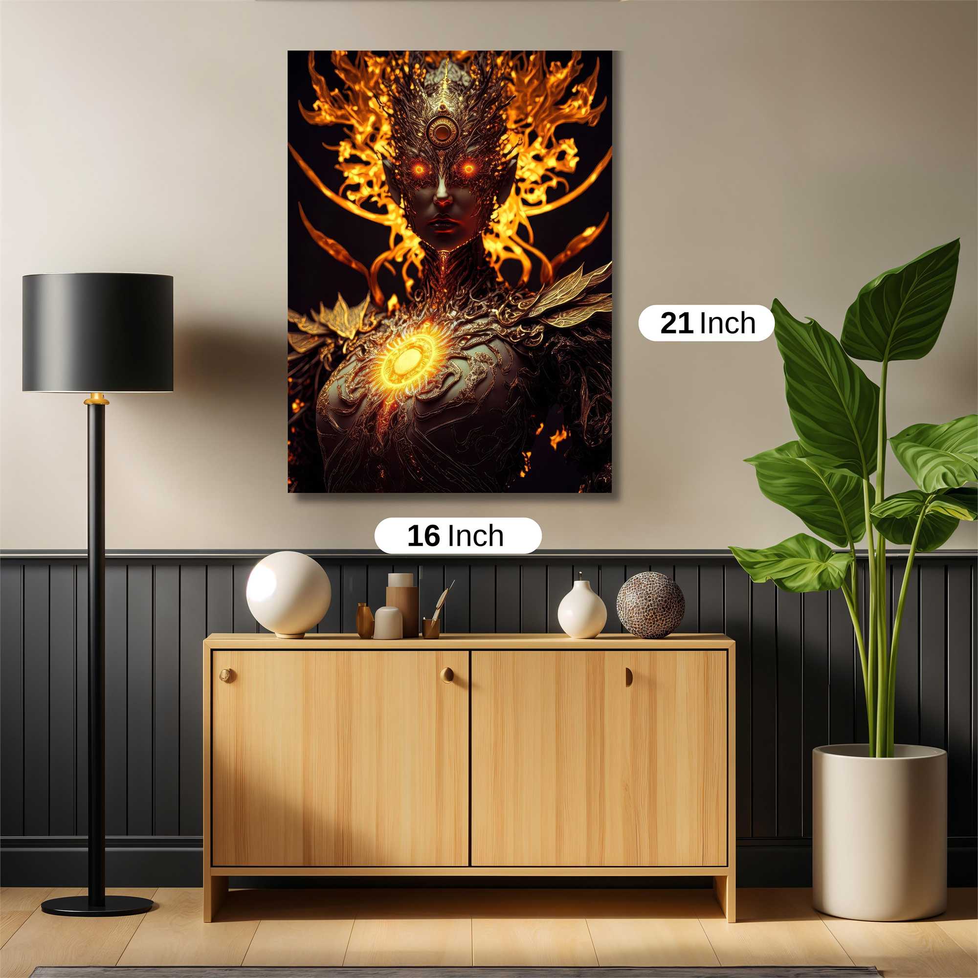 Infernal Majesty Safe Wall Magnetic / M
