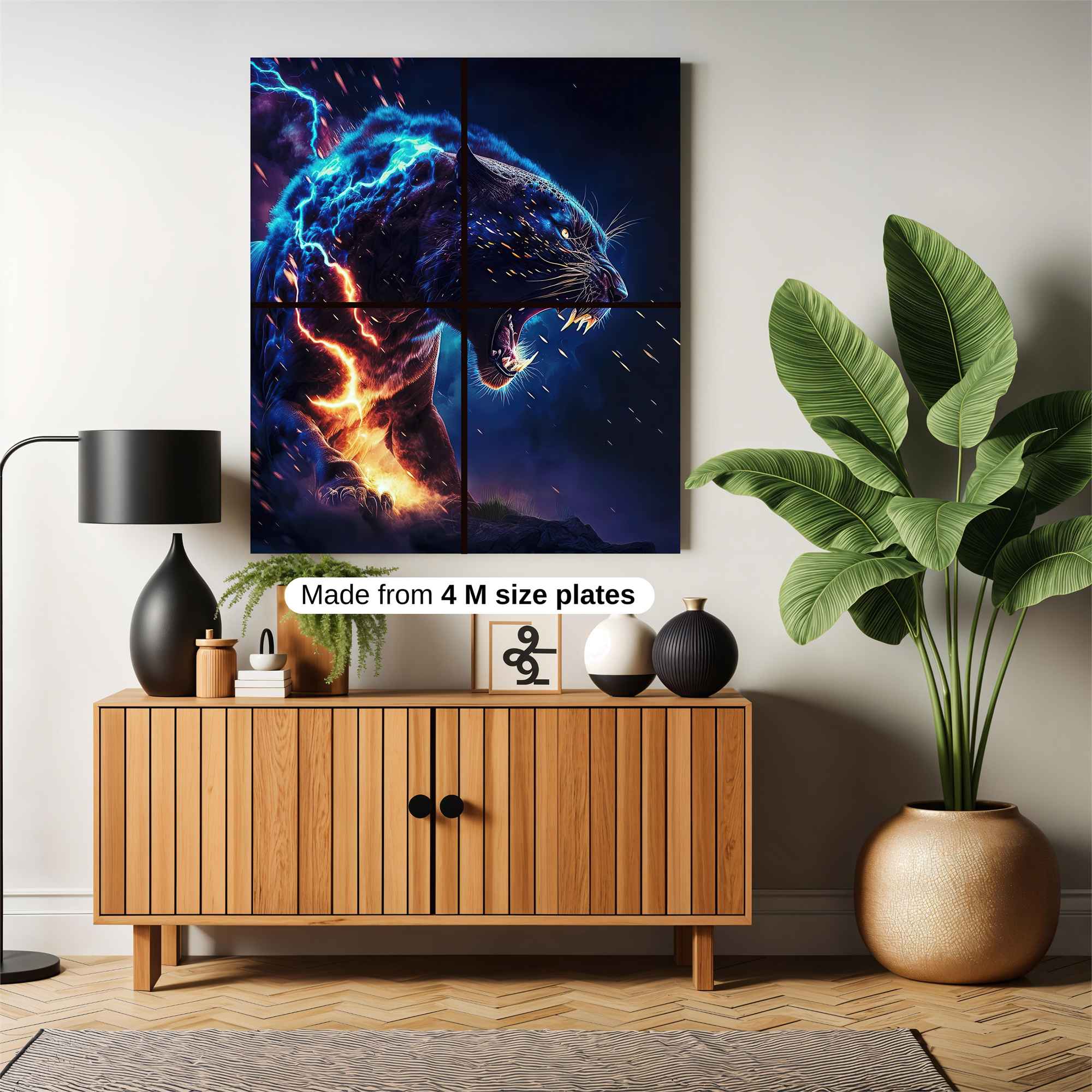 Panther Storm Safe Wall Magnetic / M
