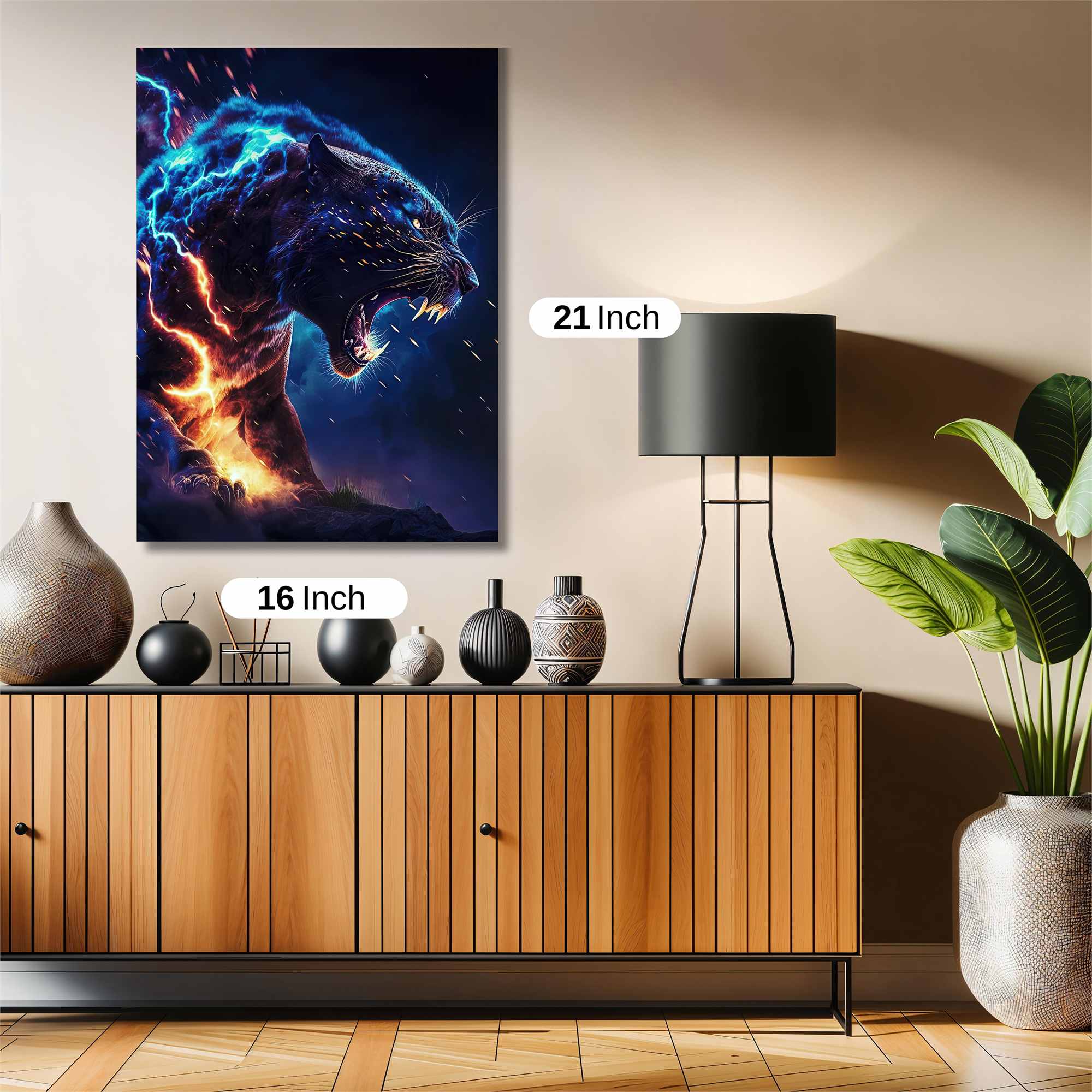 Panther Storm Safe Wall Magnetic / M