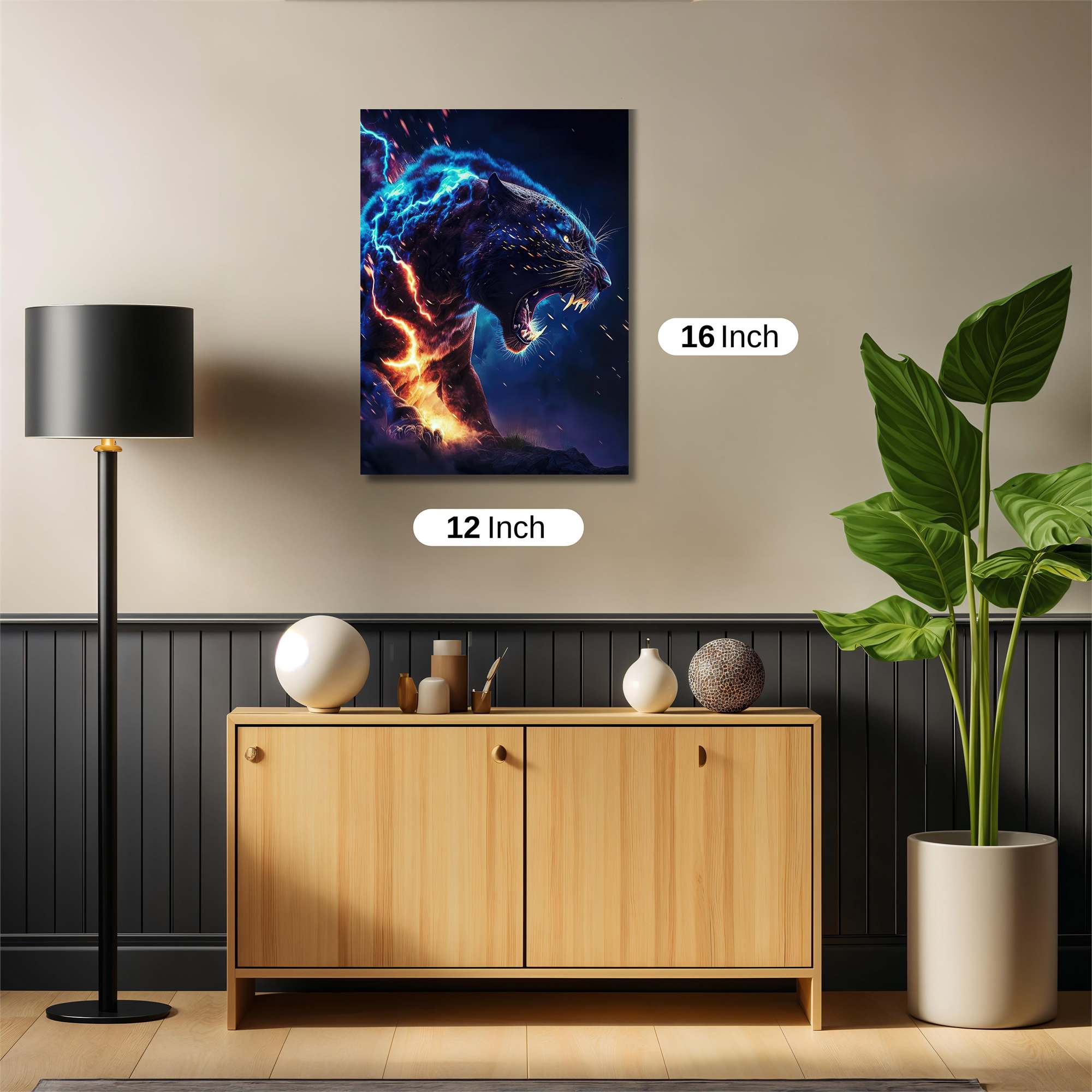 Panther Storm Safe Wall Magnetic / M