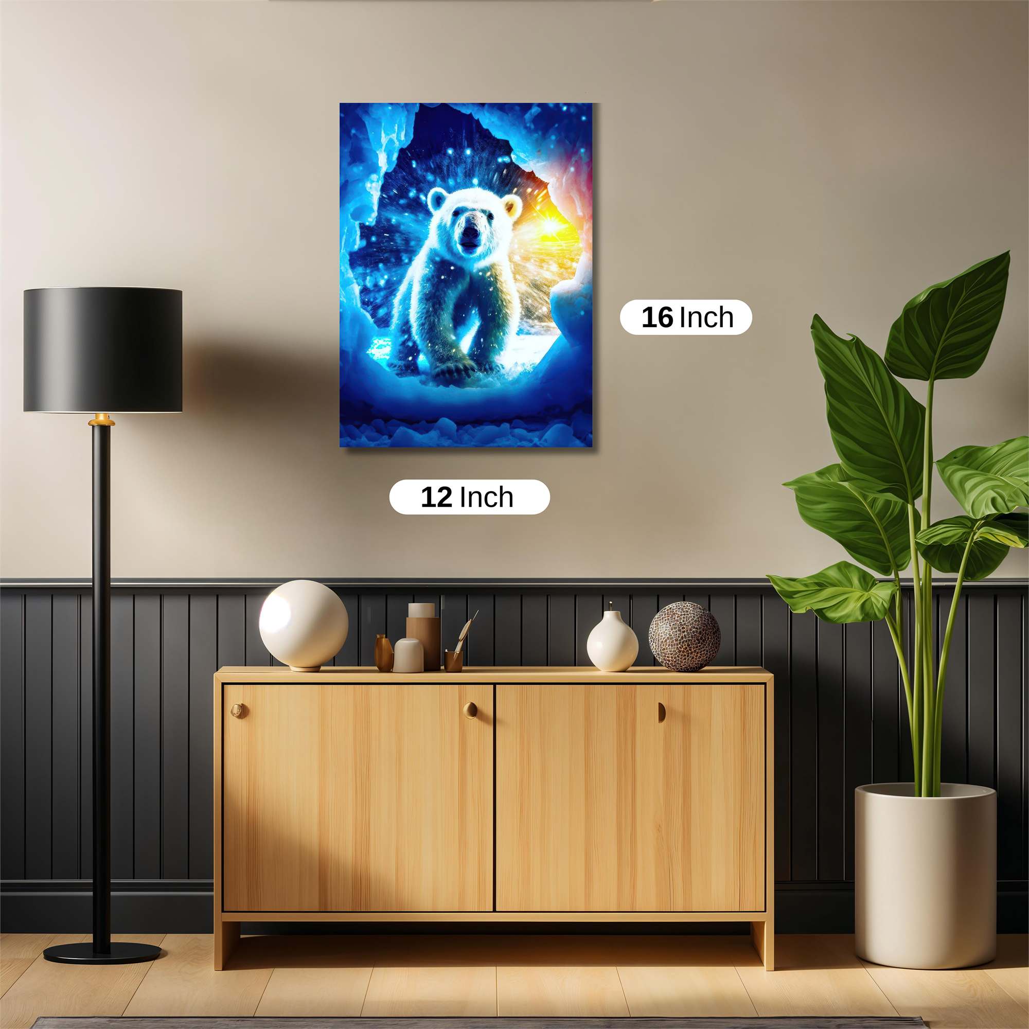 Polar Radiance Safe Wall Magnetic / M