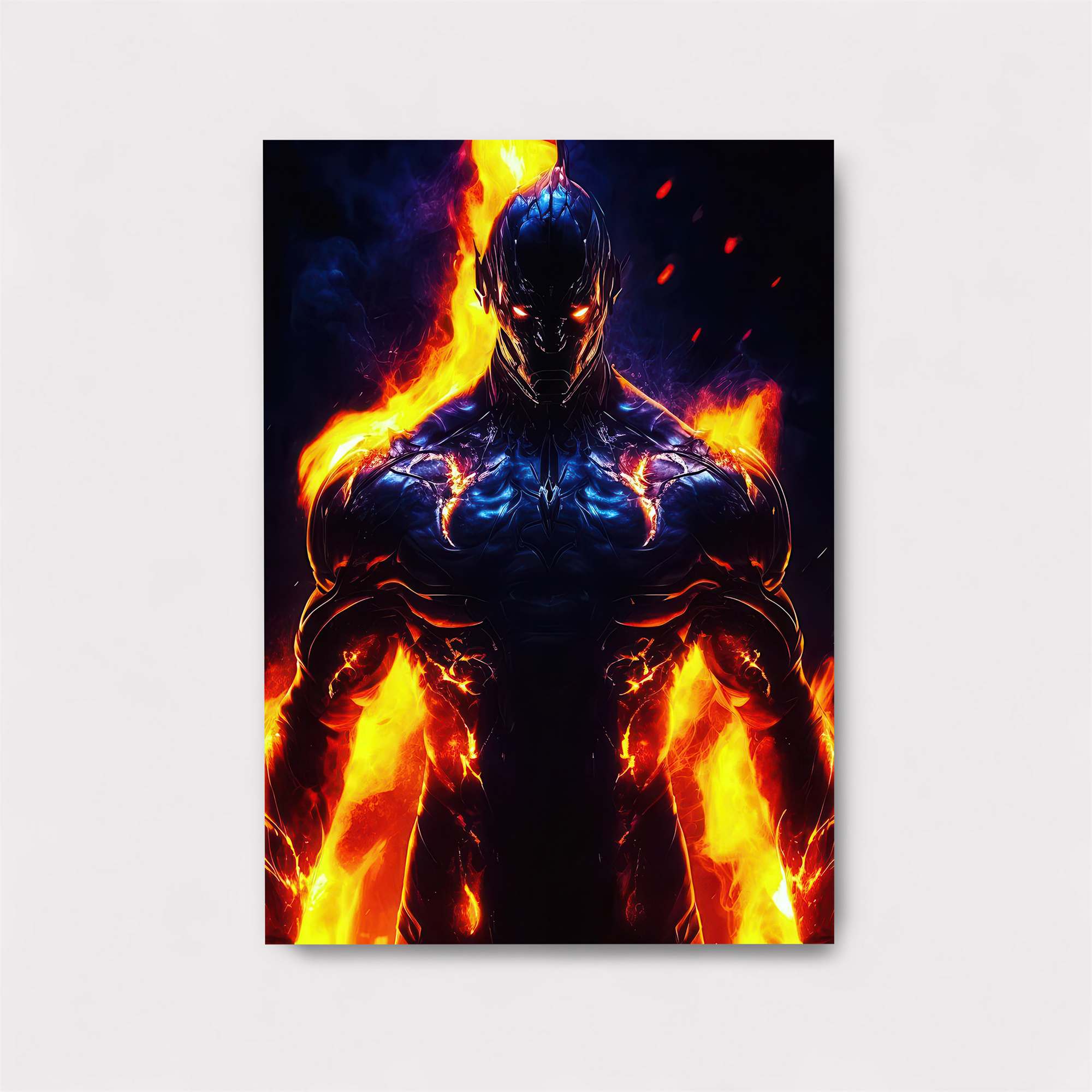 Inferno Warrior Safe Wall Magnetic / M