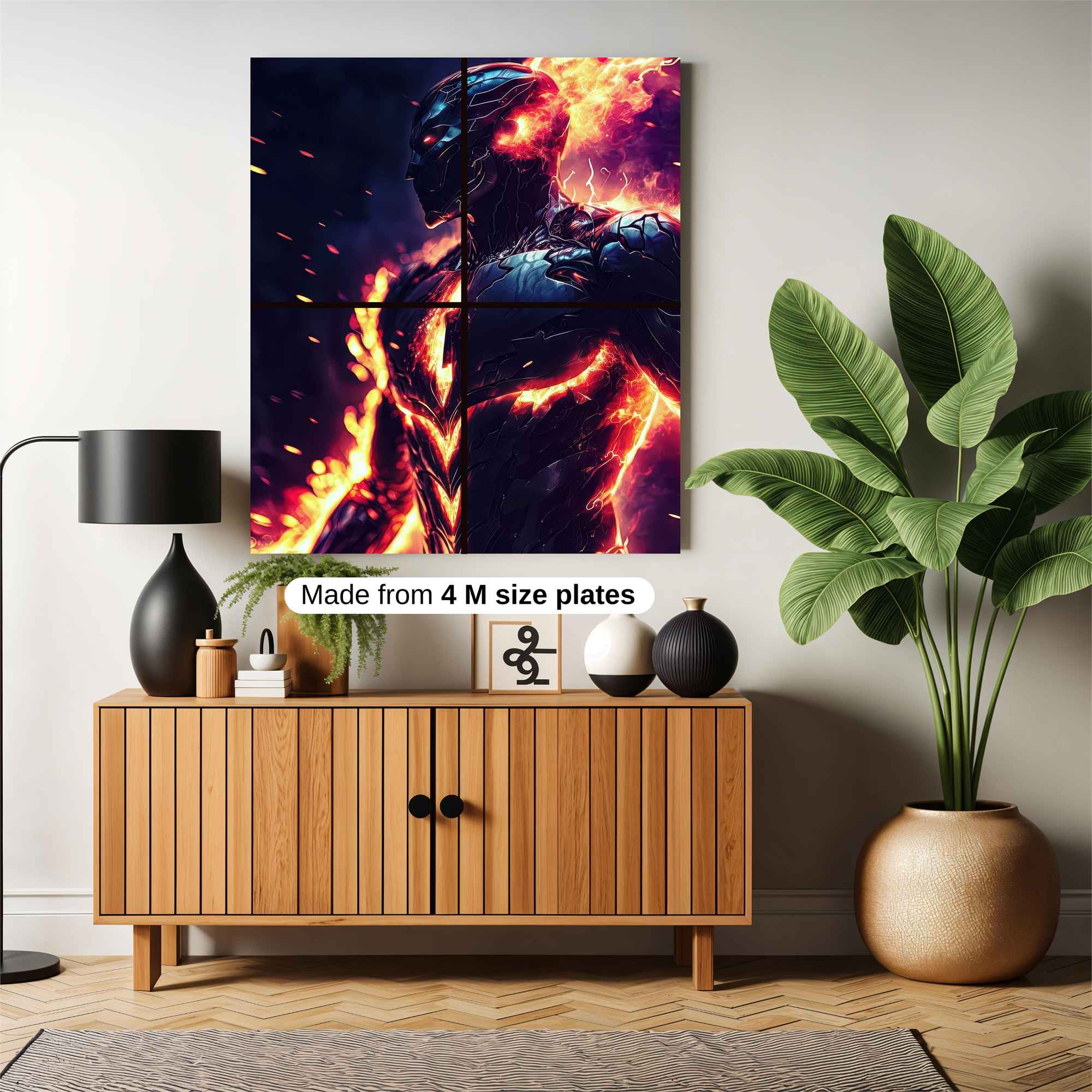 Flash Inferno Safe Wall Magnetic / M