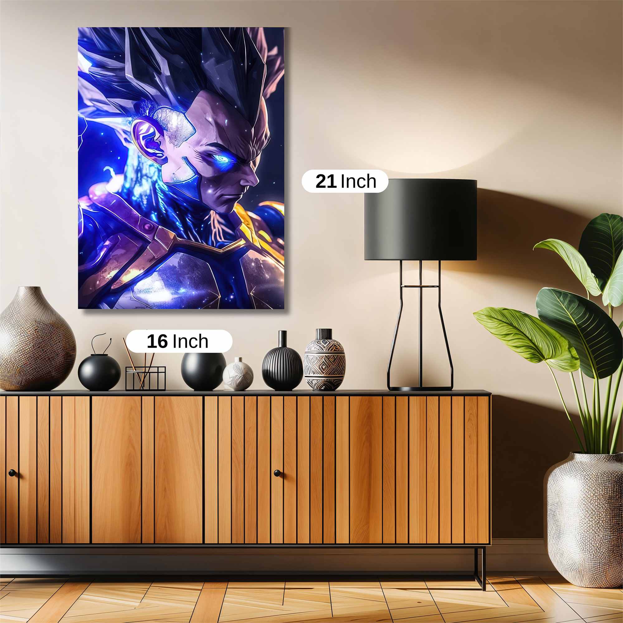 Vegeta Radiant Safe Wall Magnetic / M