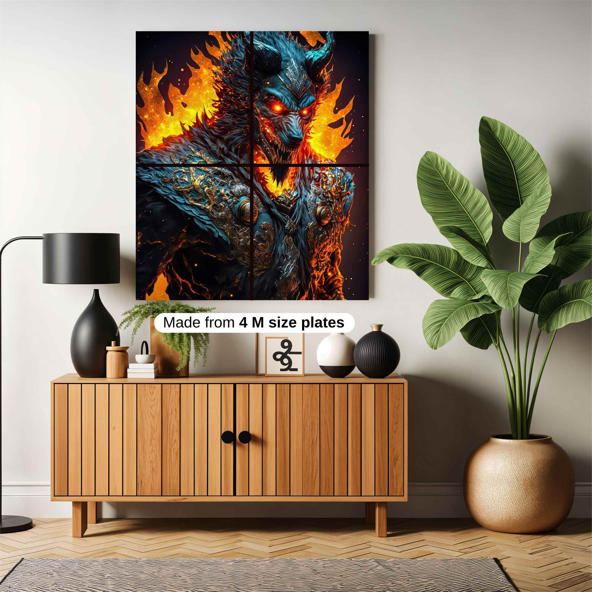 Hellhound Menace Safe Wall Magnetic / M