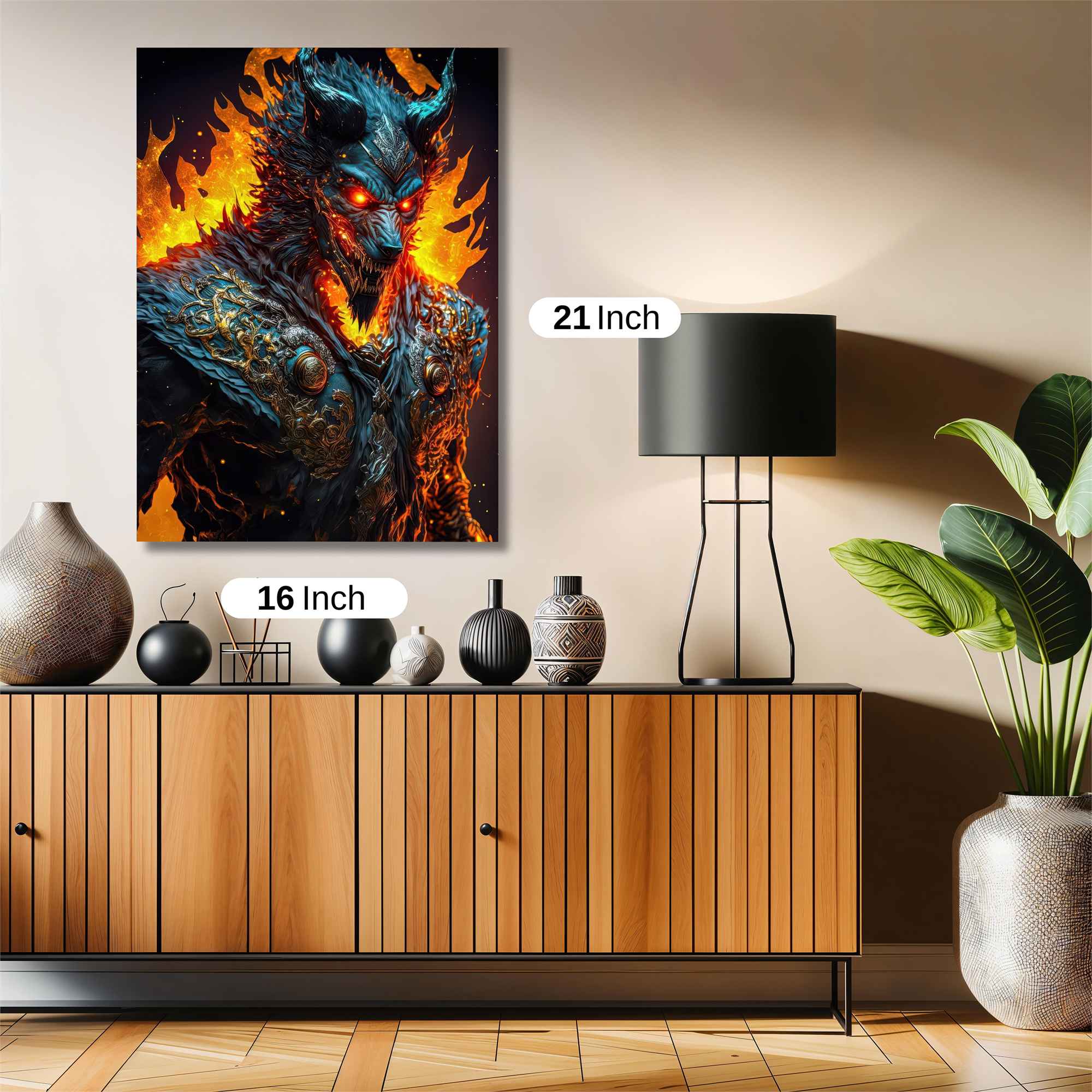 Hellhound Menace Safe Wall Magnetic / M