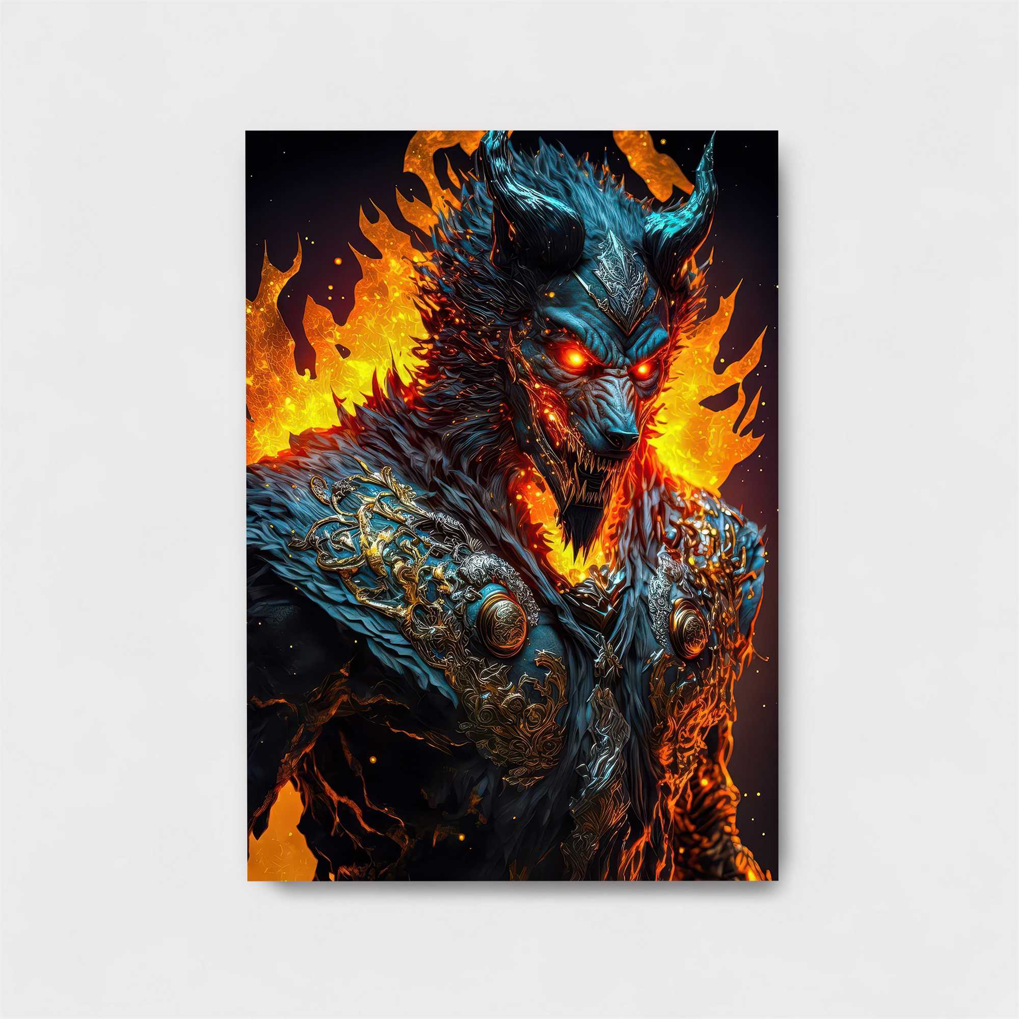 Hellhound Menace Safe Wall Magnetic / M