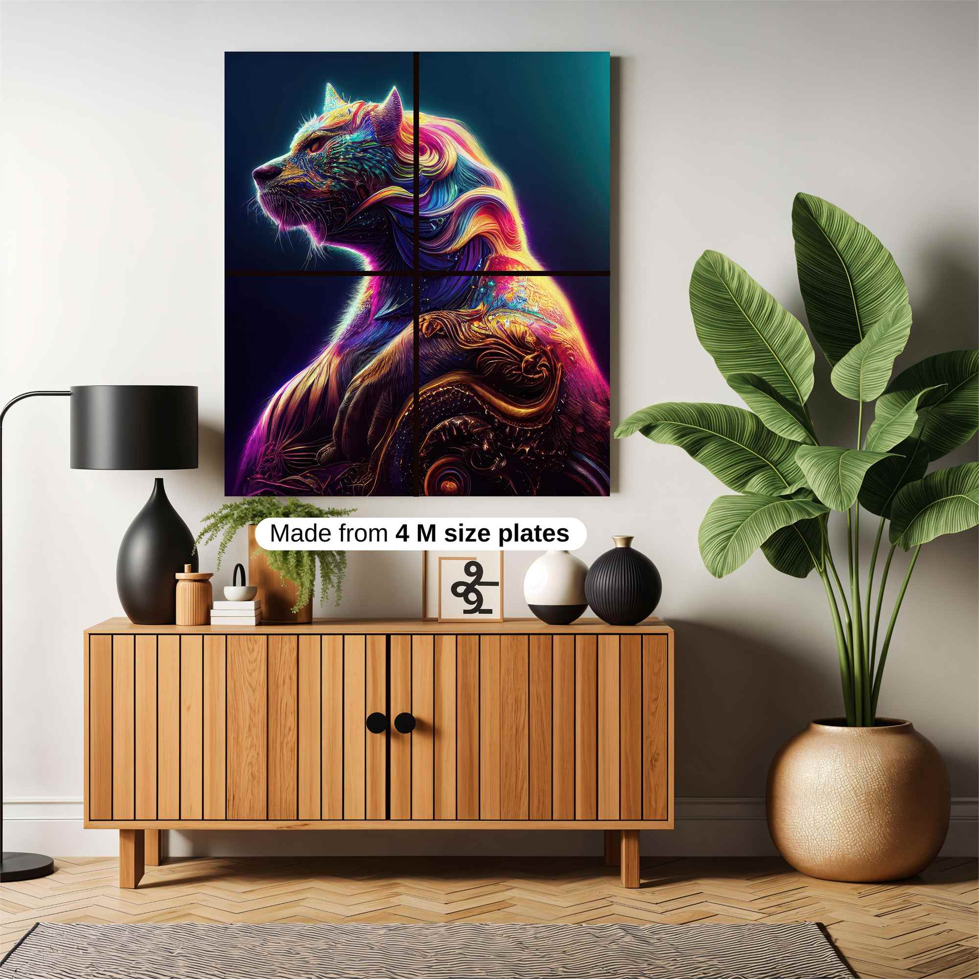 Tiger Radiant Safe Wall Magnetic / M