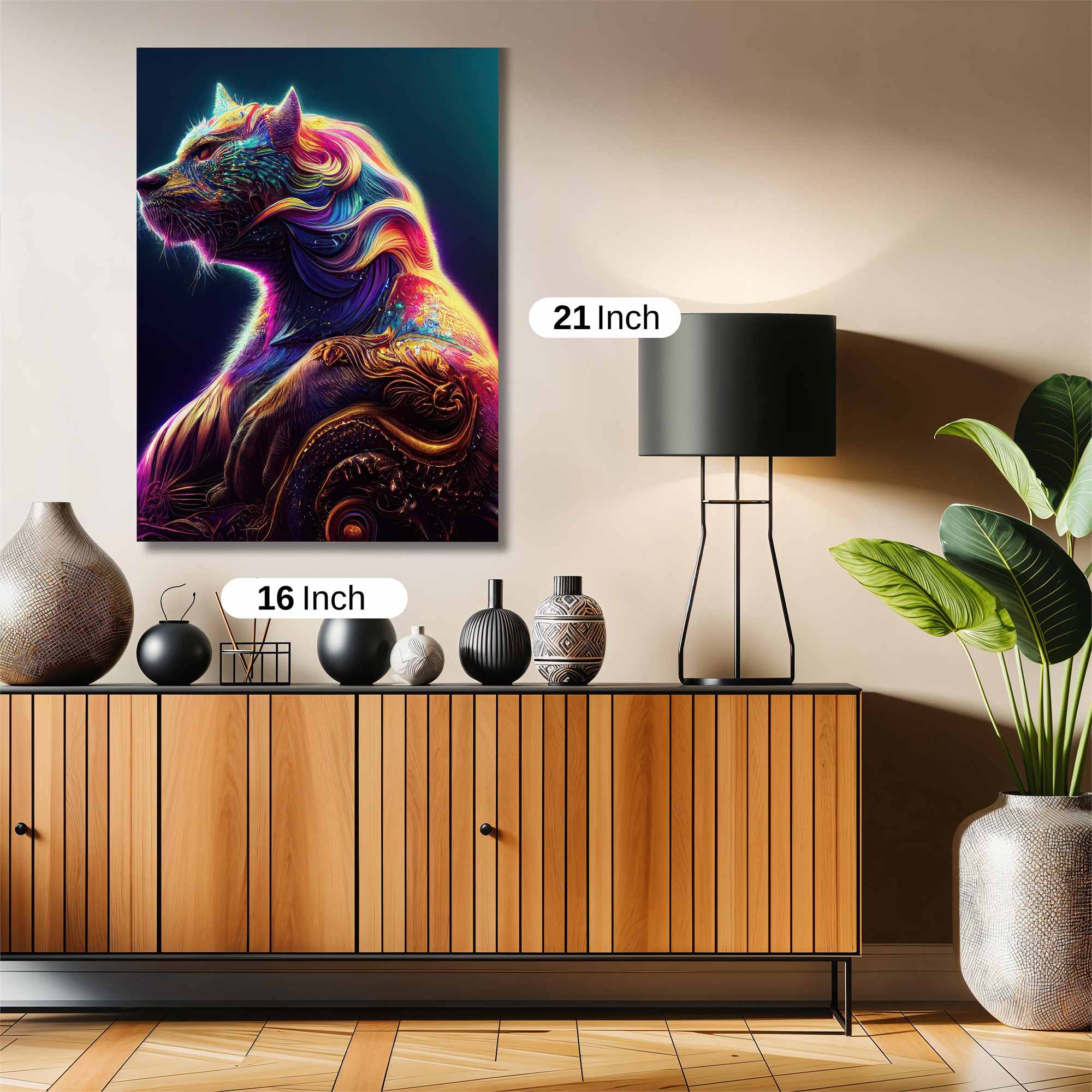 Tiger Radiant Safe Wall Magnetic / M