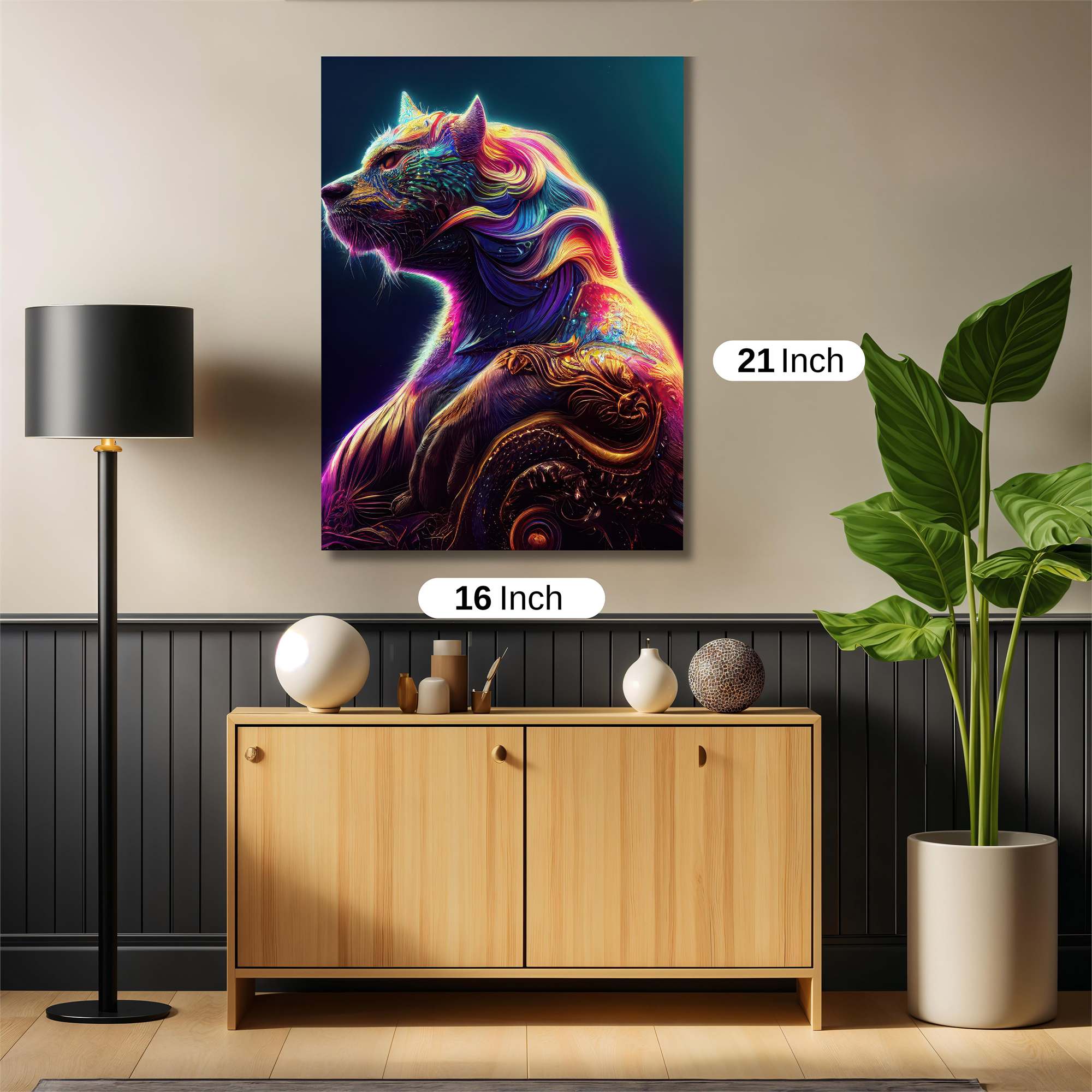 Tiger Radiant Safe Wall Magnetic / M