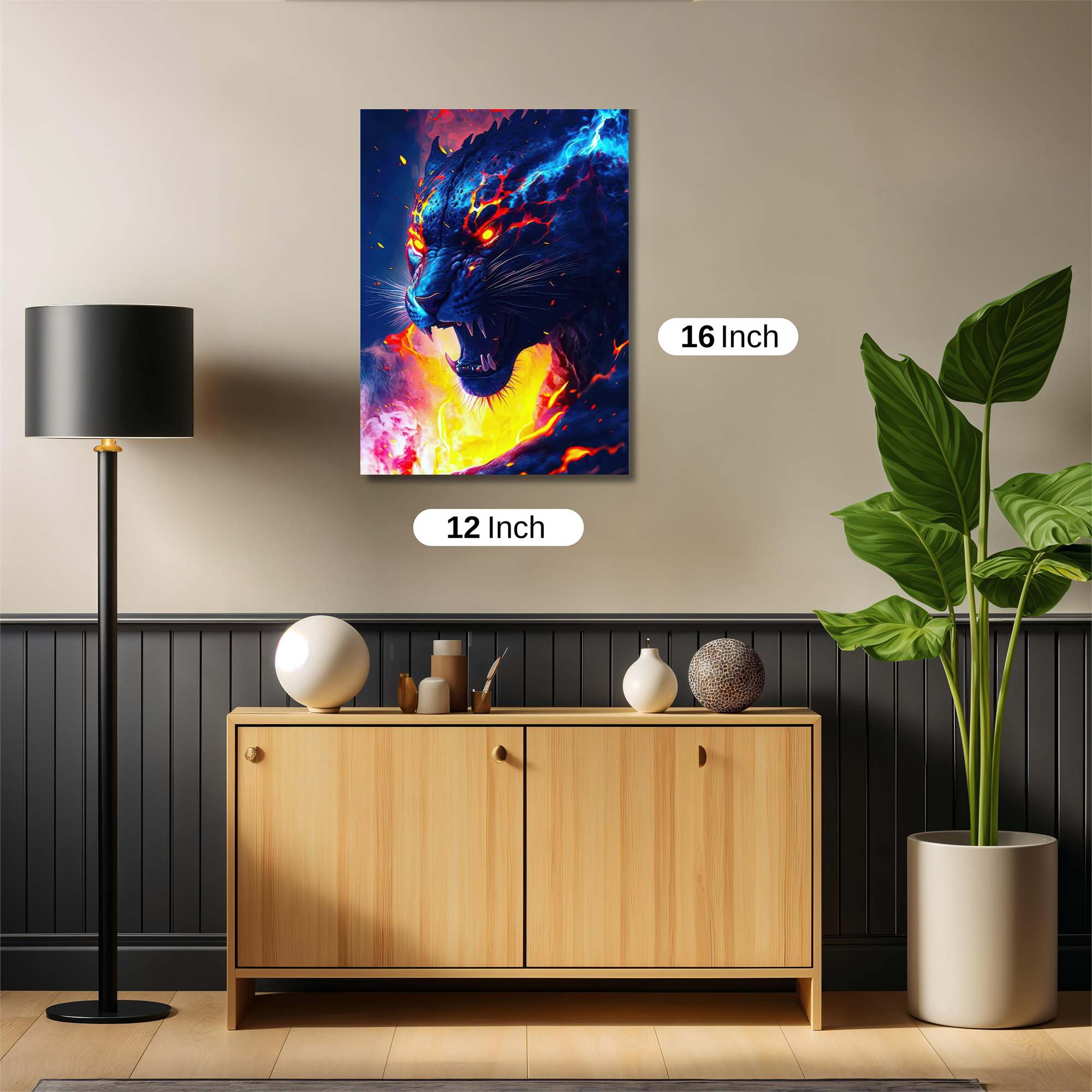 Inferno Fury Safe Wall Magnetic / M