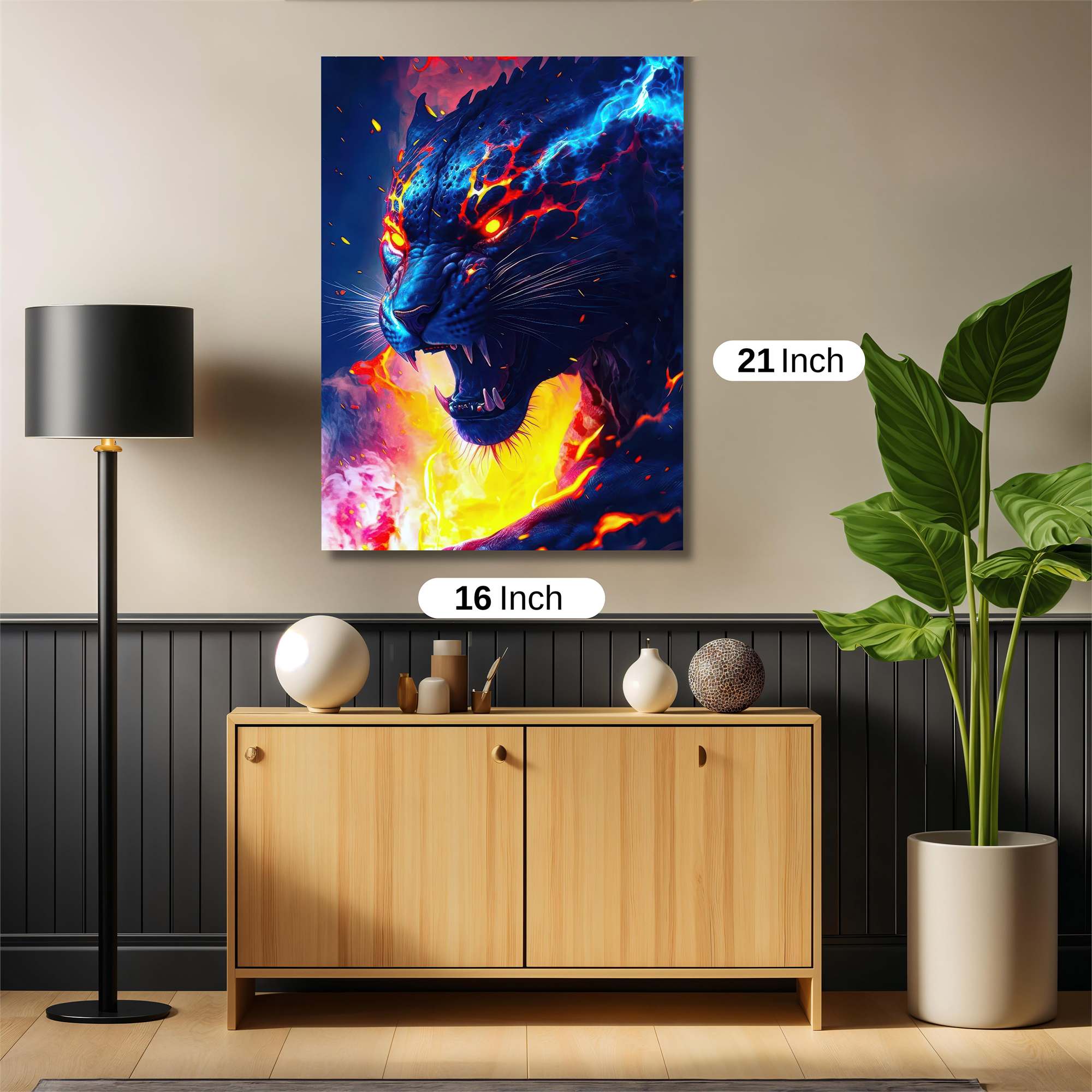 Inferno Fury Safe Wall Magnetic / M