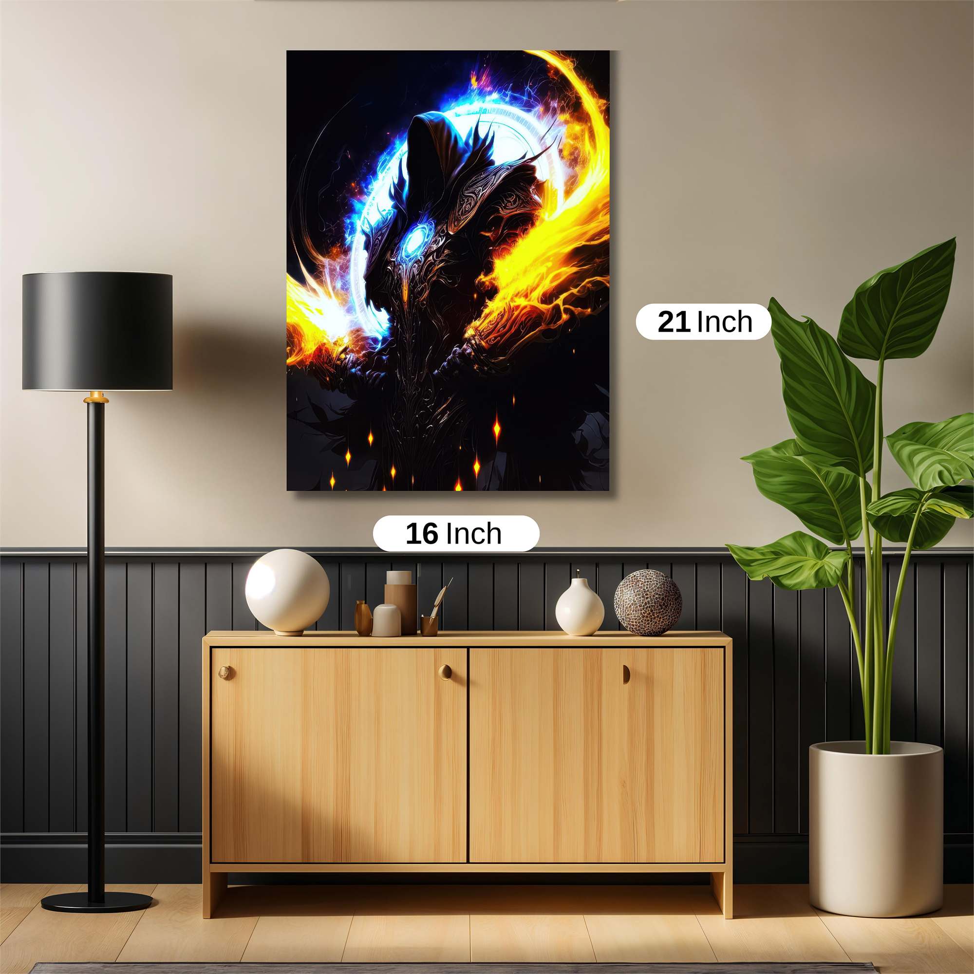 Deathbringer Inferno Safe Wall Magnetic / M