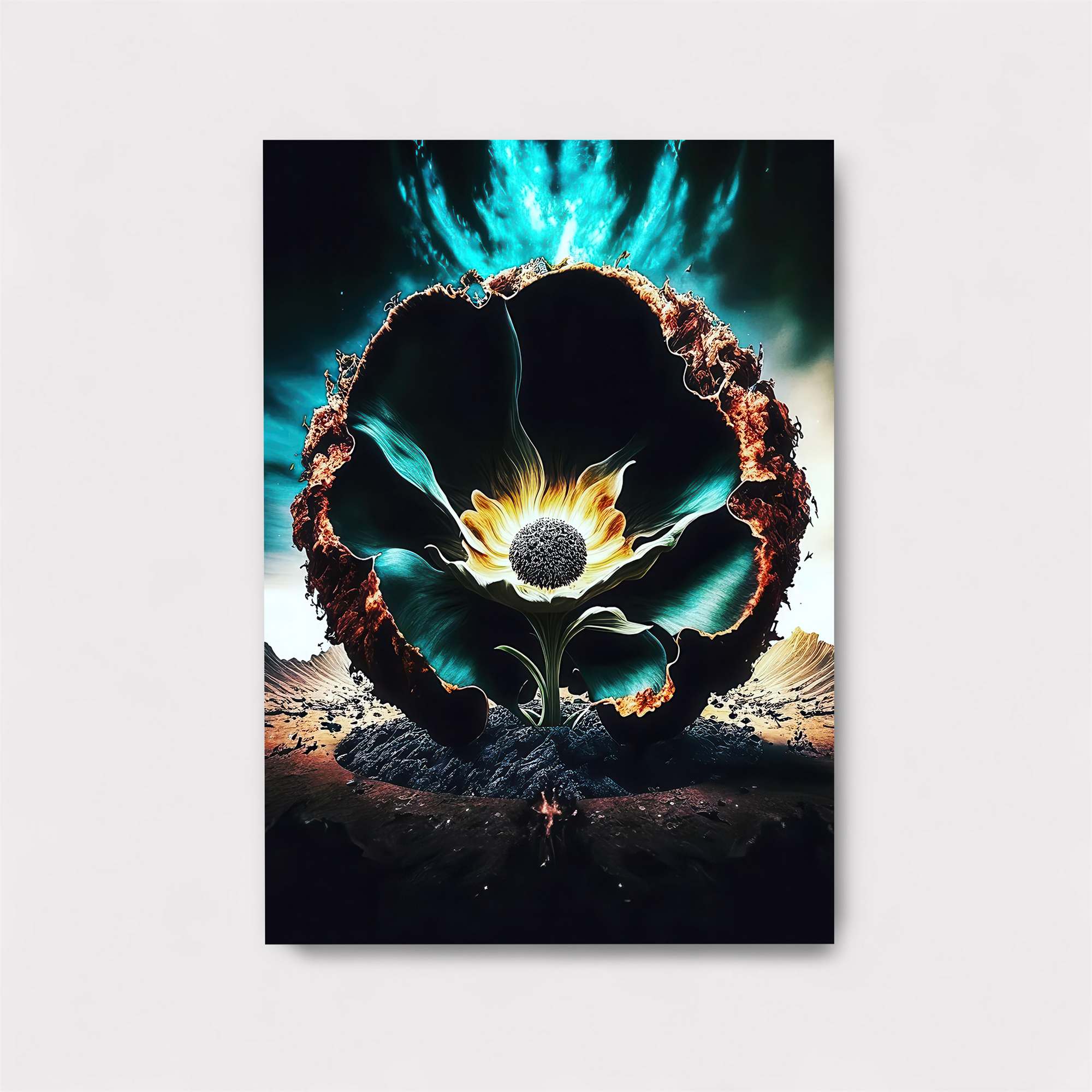 Sunflower Eruption Safe Wall Magnetic / M