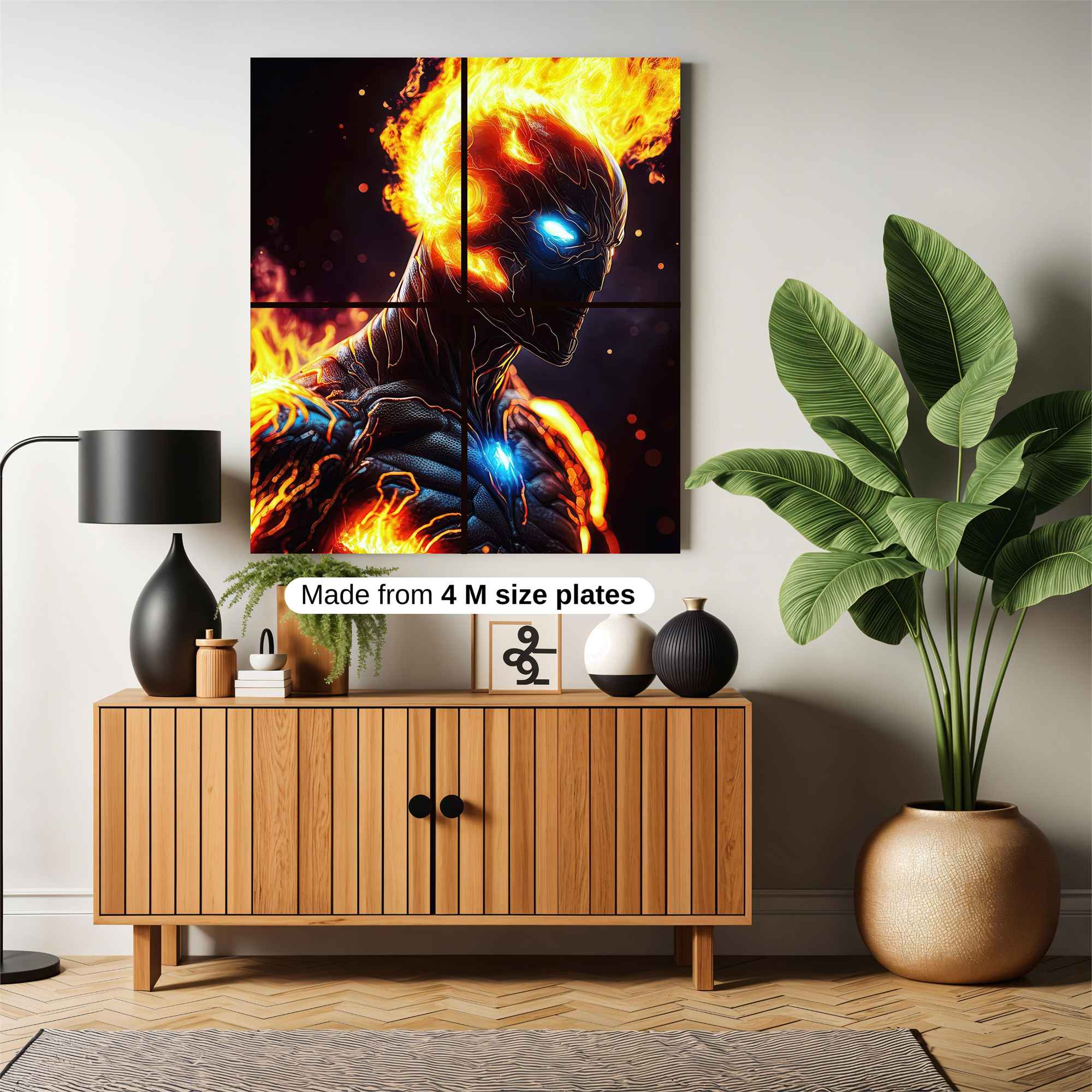 Flame Sentinel Safe Wall Magnetic / M