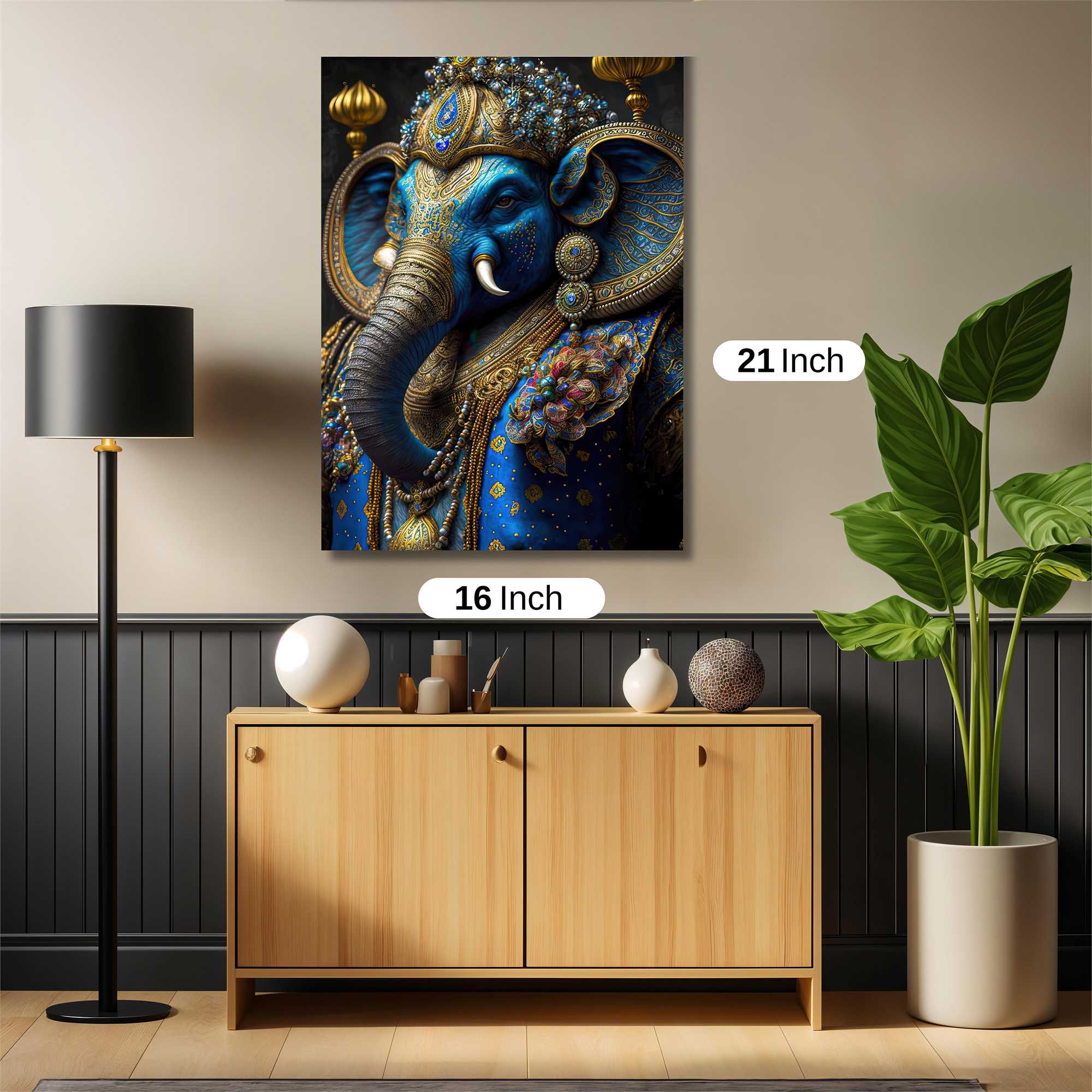Ganesha Radiant Safe Wall Magnetic / M