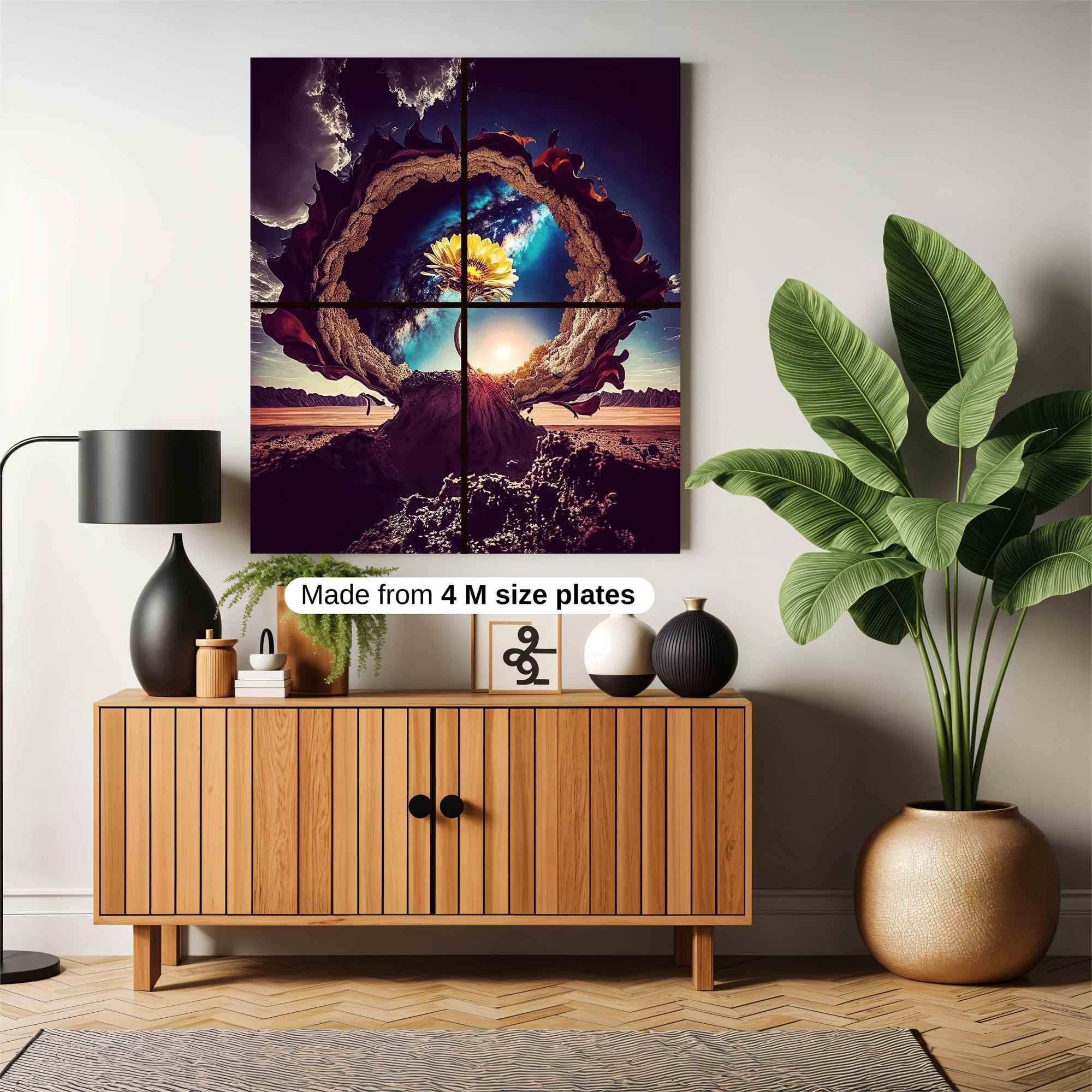 Cosmic Bloom Safe Wall Magnetic / M