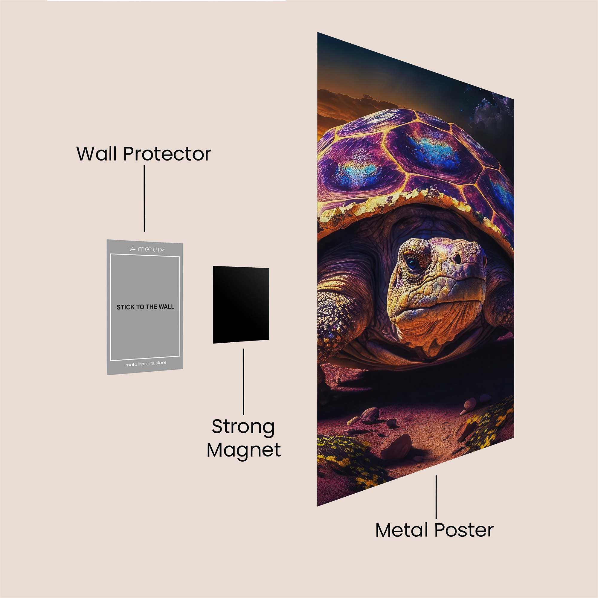 Galactic Guardian Safe Wall Magnetic / M