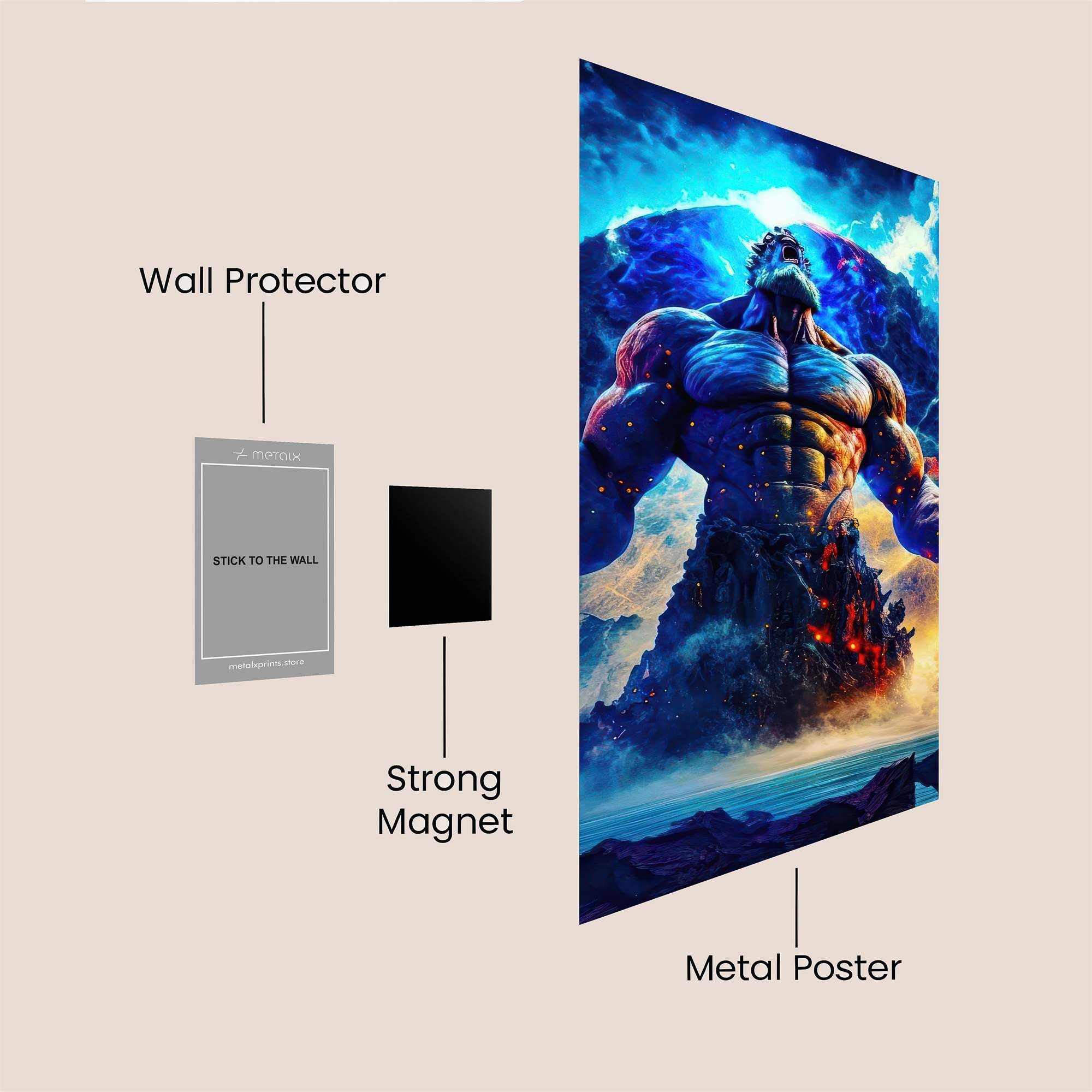 Cronus Unleashed Safe Wall Magnetic / M