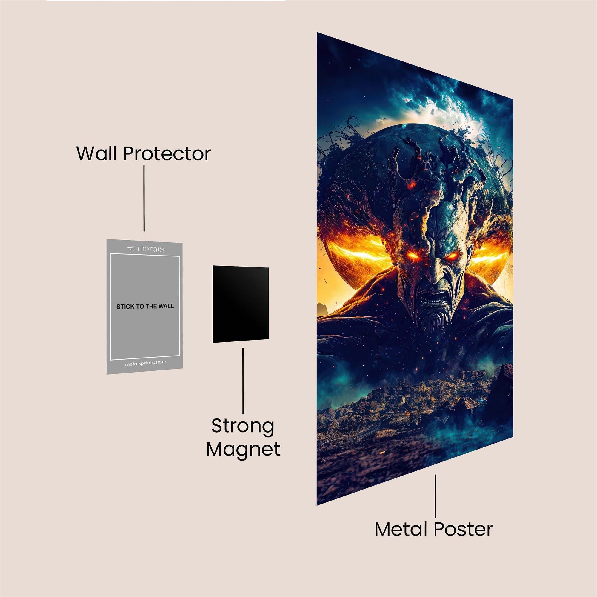 DoomBringer Safe Wall Magnetic / M