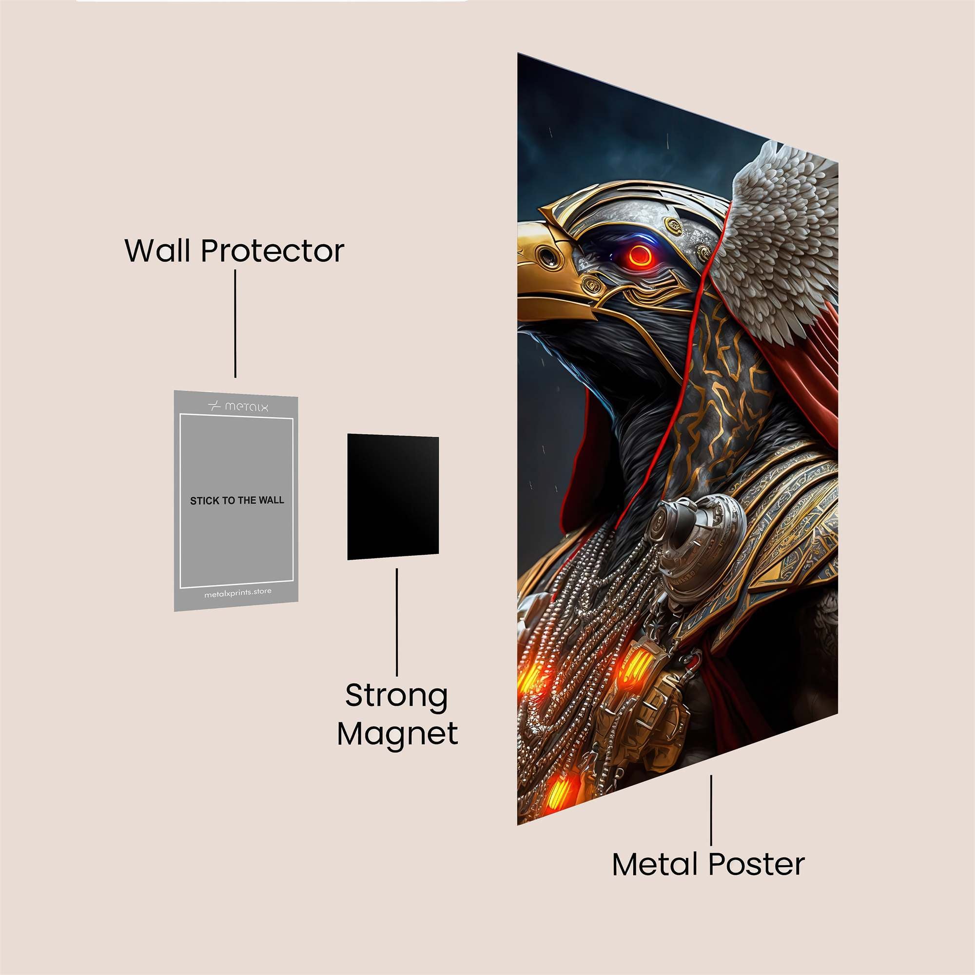 Horus Majestic Safe Wall Magnetic / M