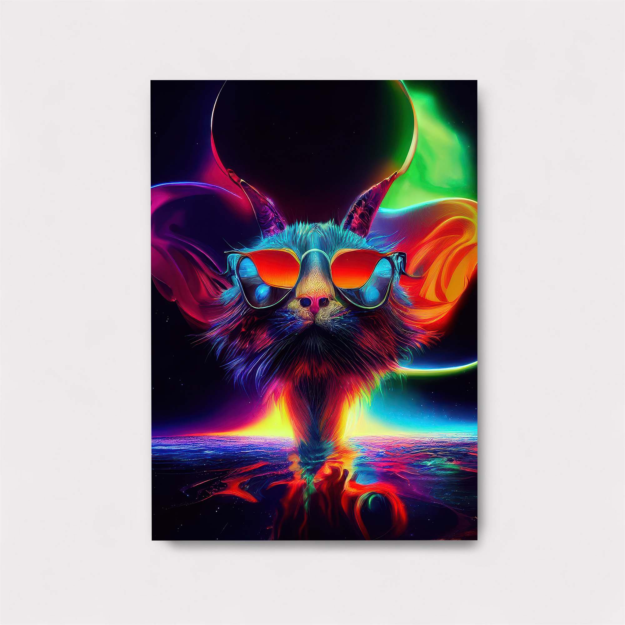 Cosmic Cat Safe Wall Magnetic / M