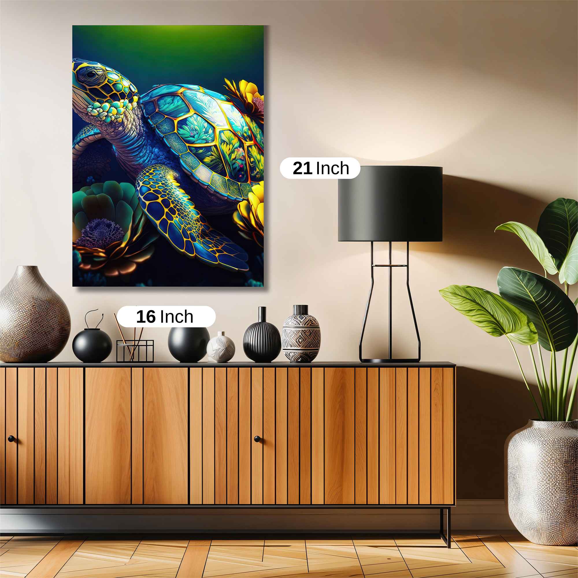 FloralTurtle Safe Wall Magnetic / M