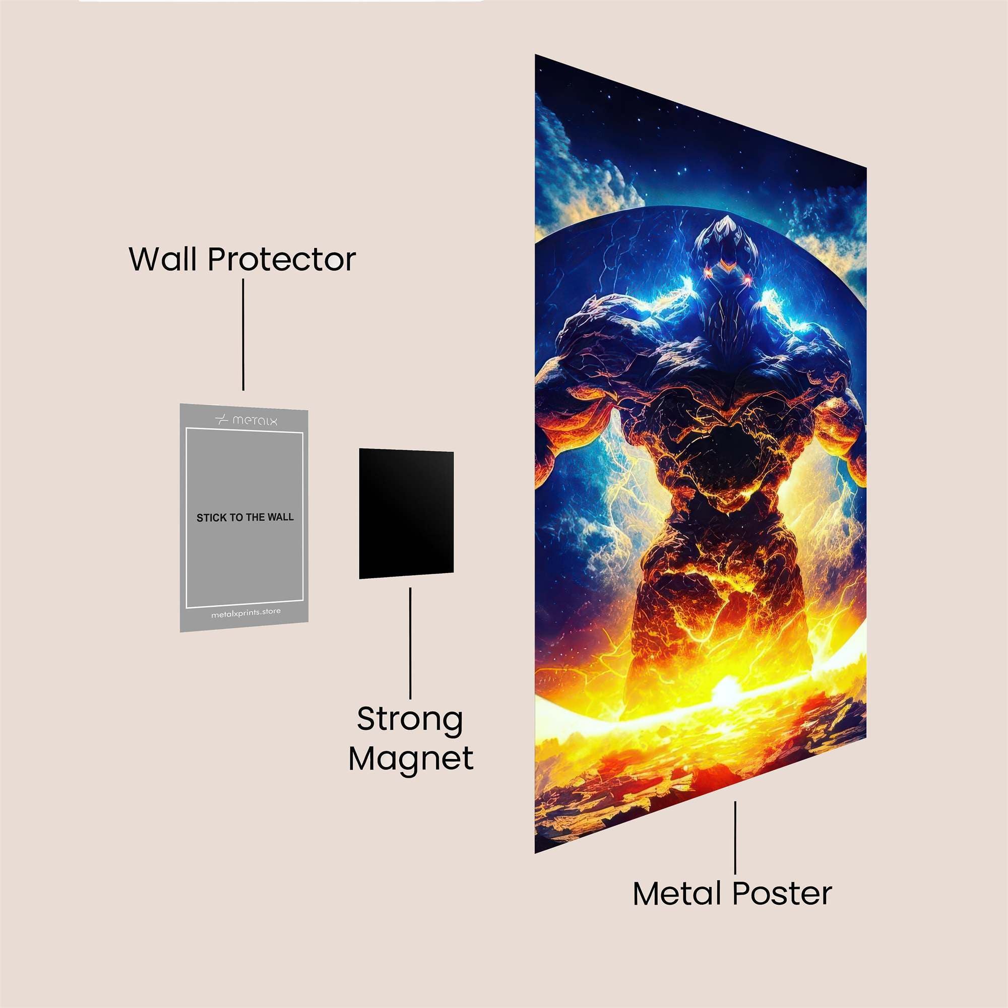 Galactic Rage Safe Wall Magnetic / M