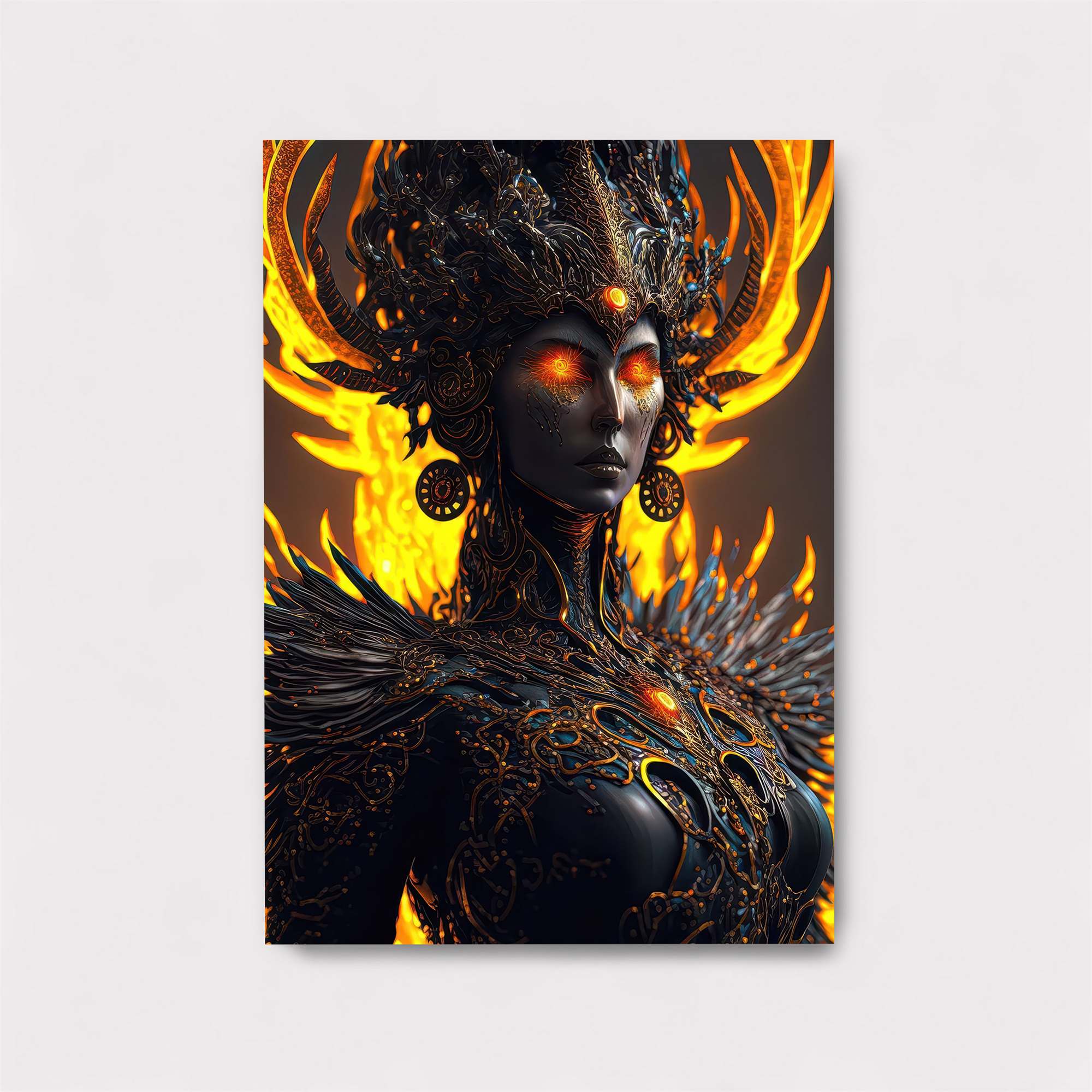 Fire Empress Safe Wall Magnetic / M