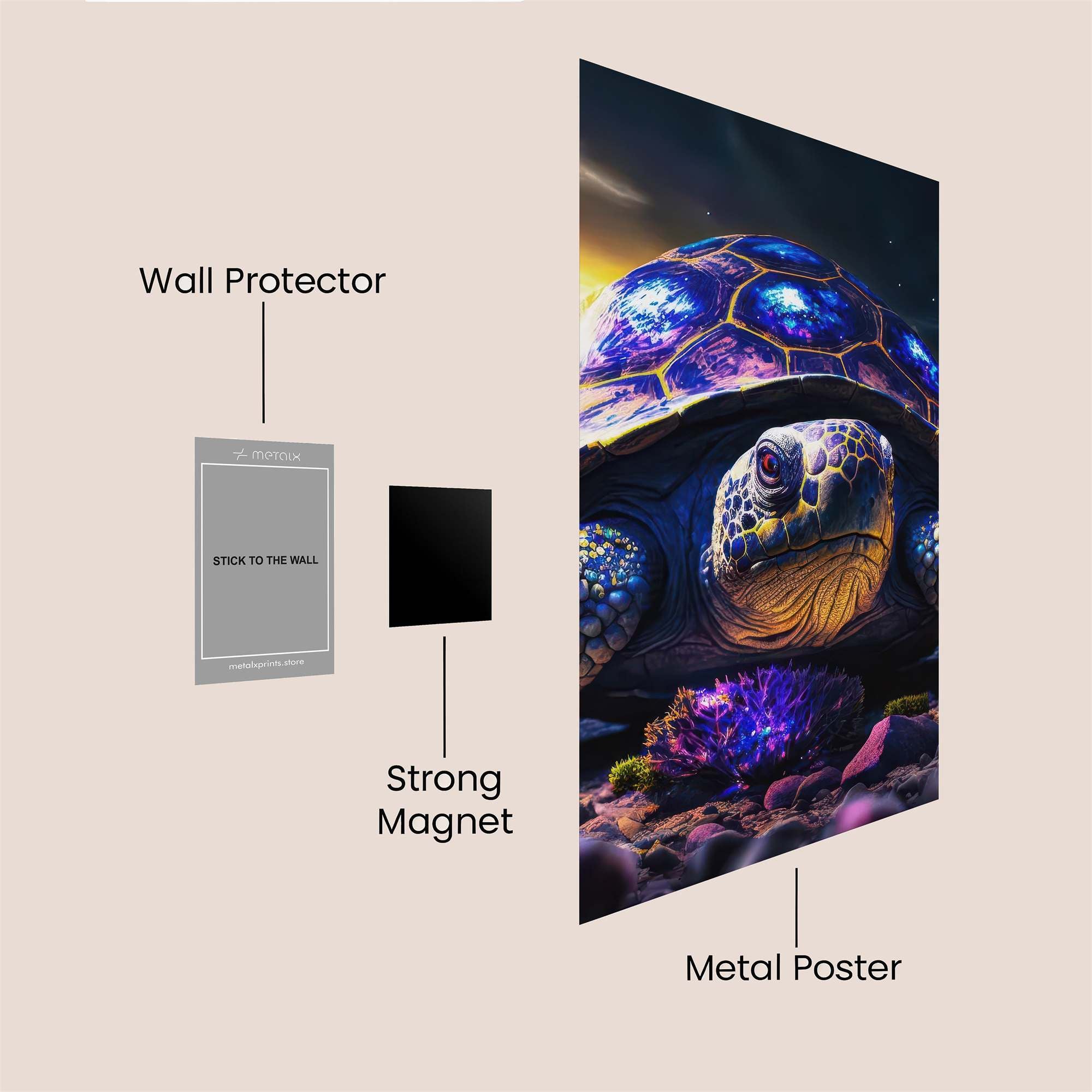 Galactic Guardian Safe Wall Magnetic / M
