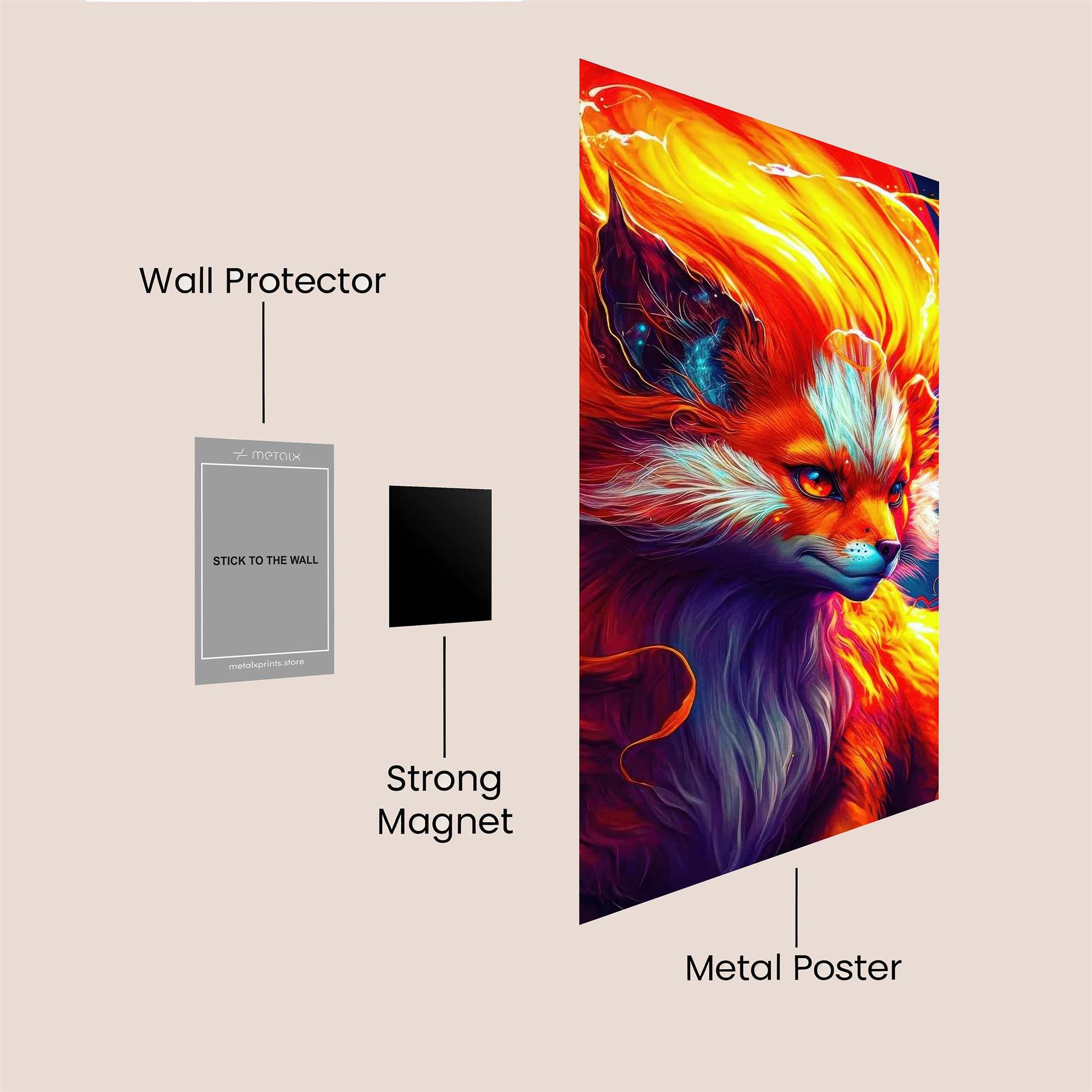 FlareFox Safe Wall Magnetic / M