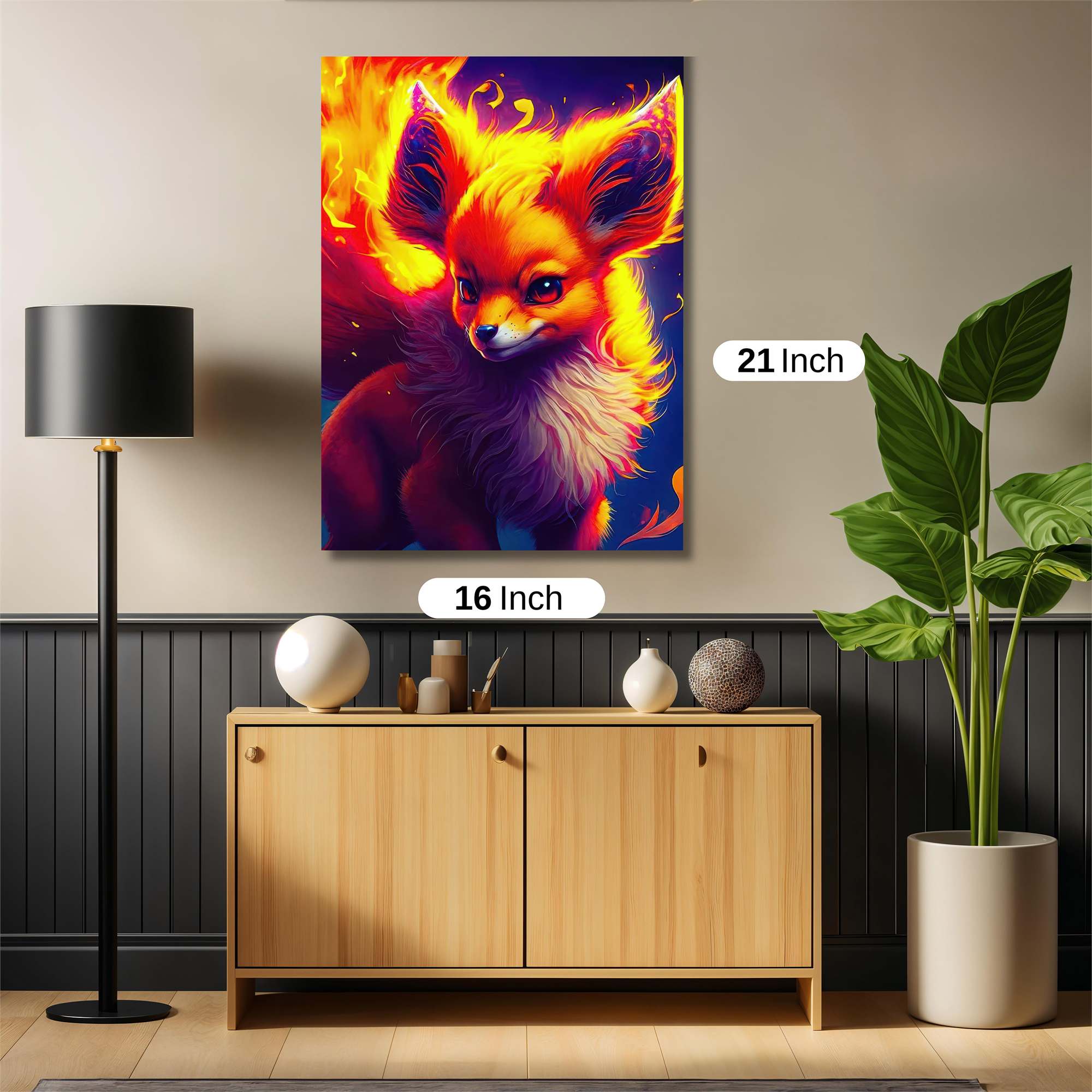 FlameFox Safe Wall Magnetic / M